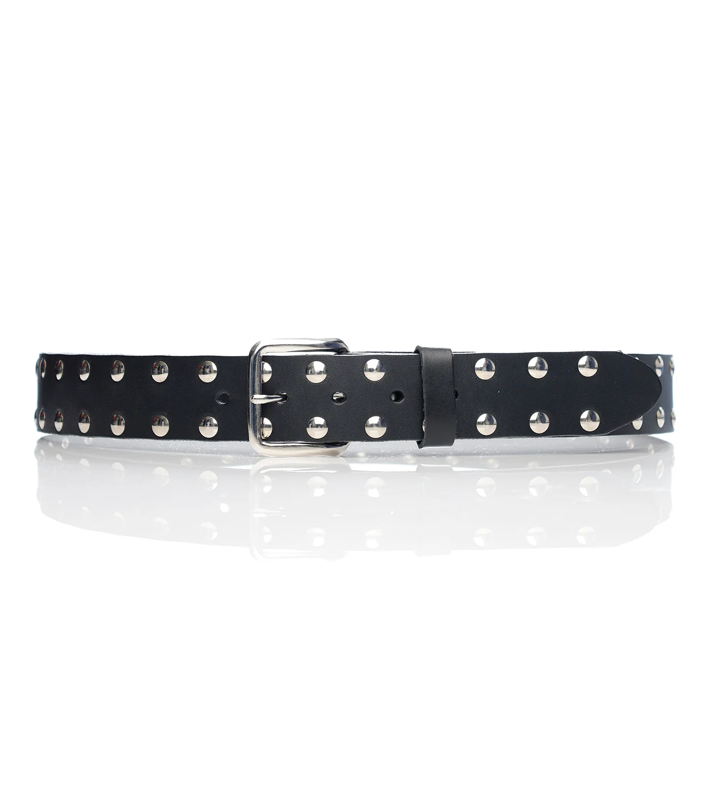 1 1/2" Studded Belt RS112, Black