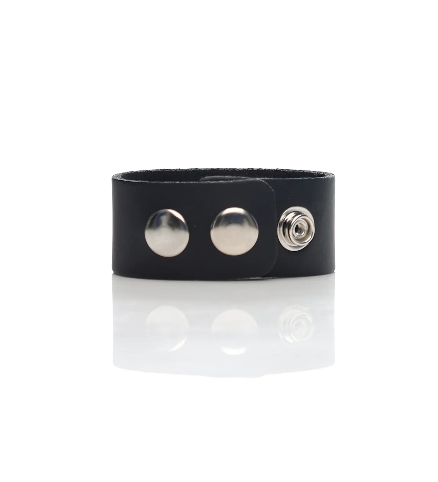 1.25" Wide Plain Bracelet - Image 2