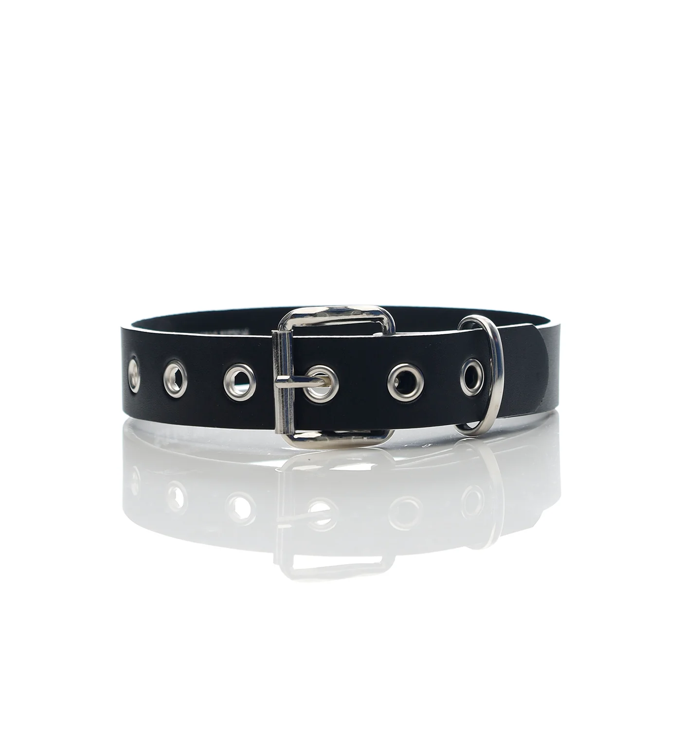 1 1/8" Plain Leather Choker - Image 2