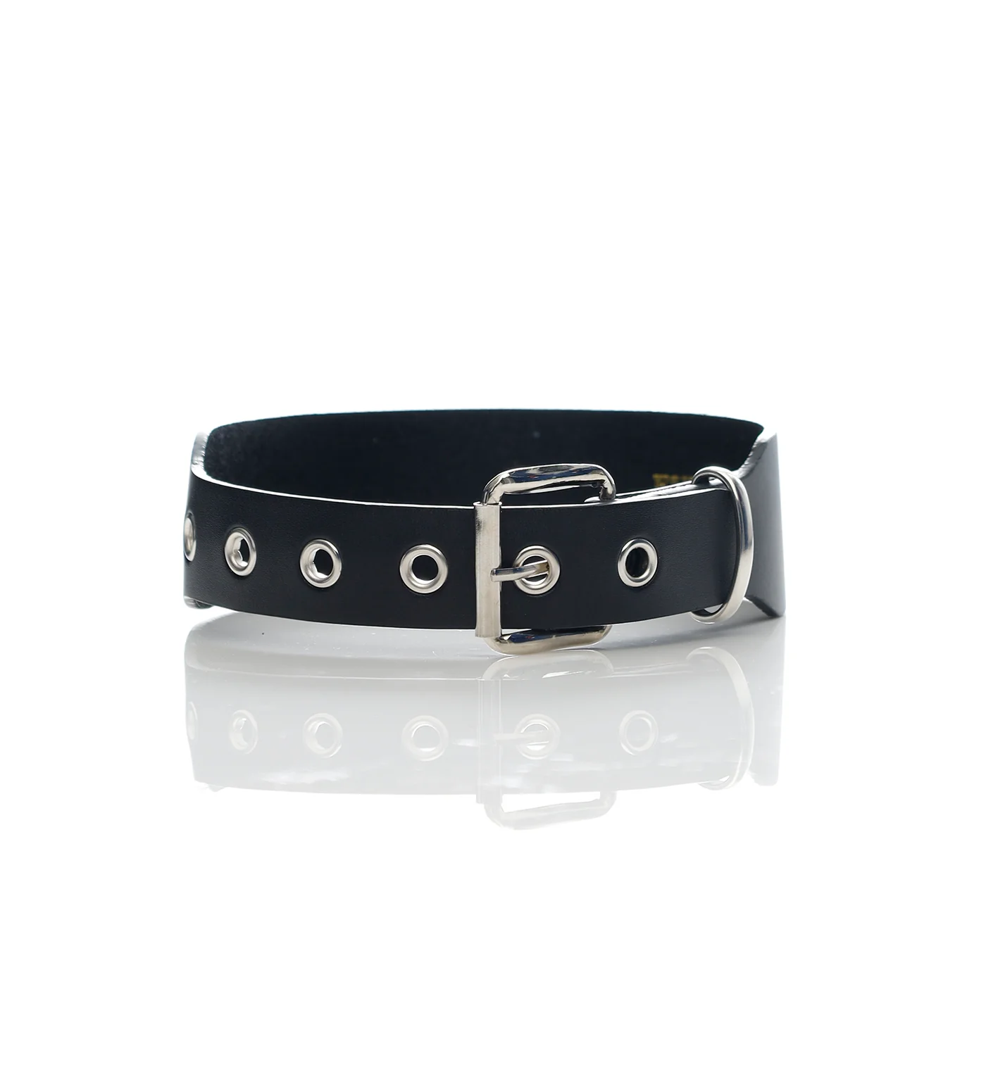1 3/4" Plain Leather Choker - Image 2