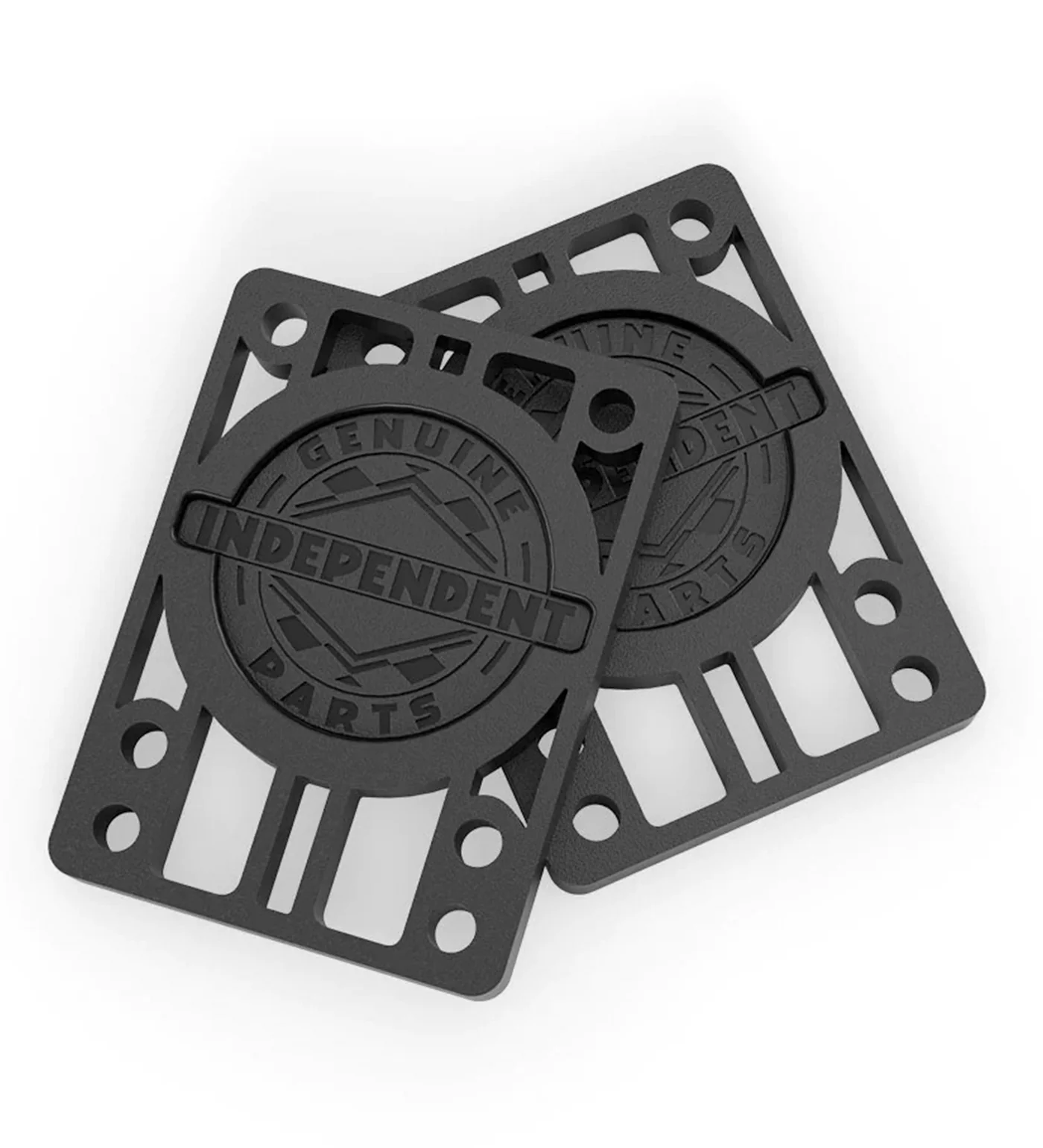 1/4" Risers, Black - Image 2