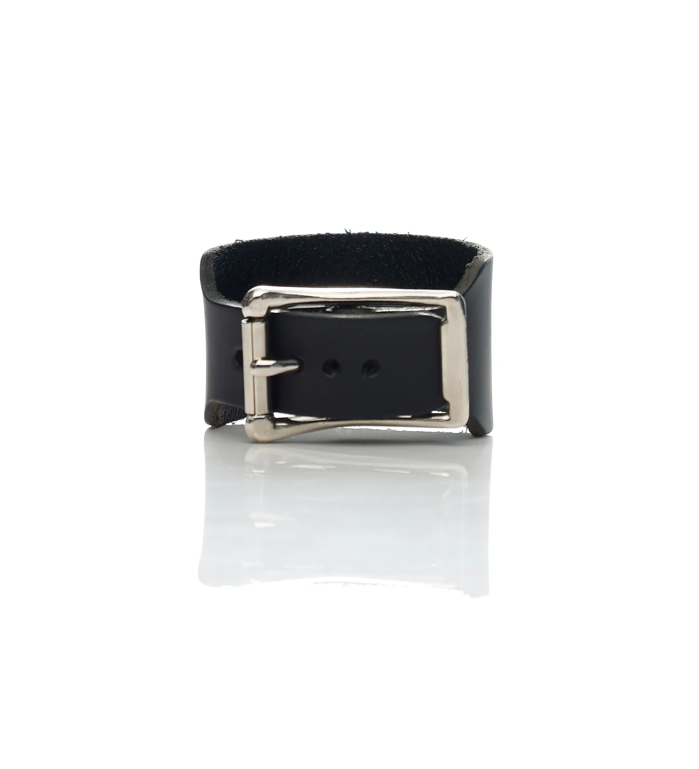 1¾" Plain w/Buckle 260, Black - Image 2
