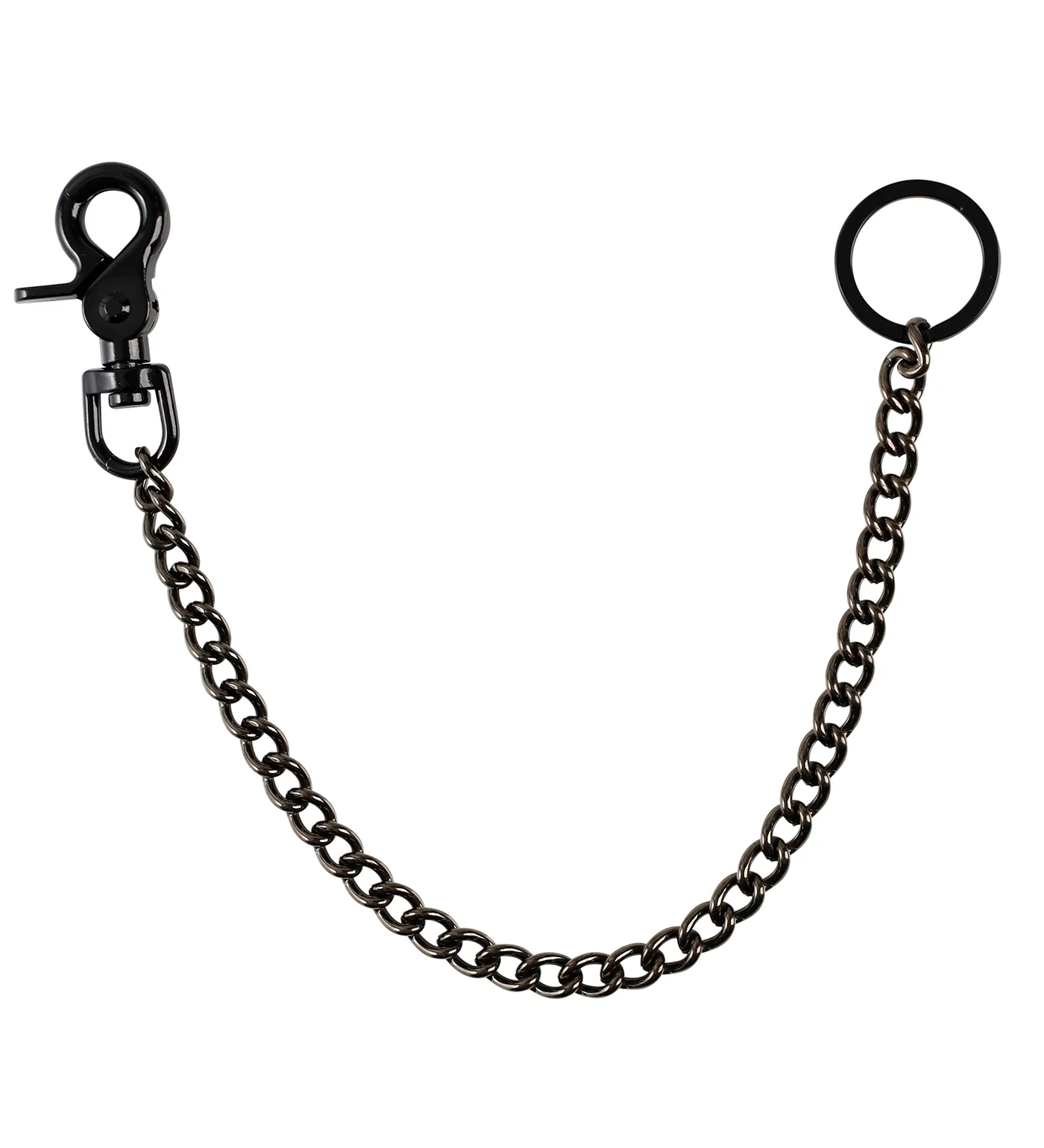 12" Gun Metal Chain w/Claw Hook GUC12, Gunmetal