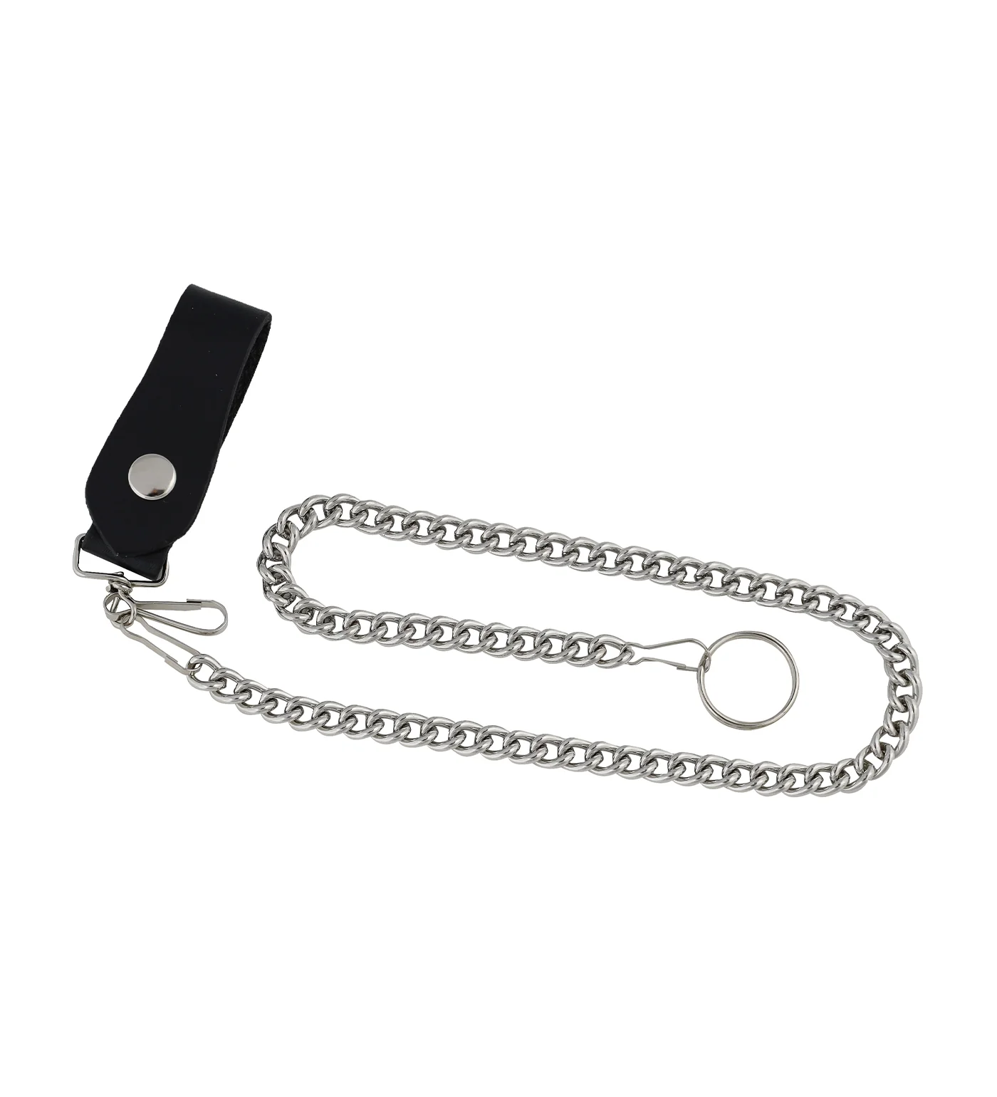 24" Wallet Chain K24, Black/Silver