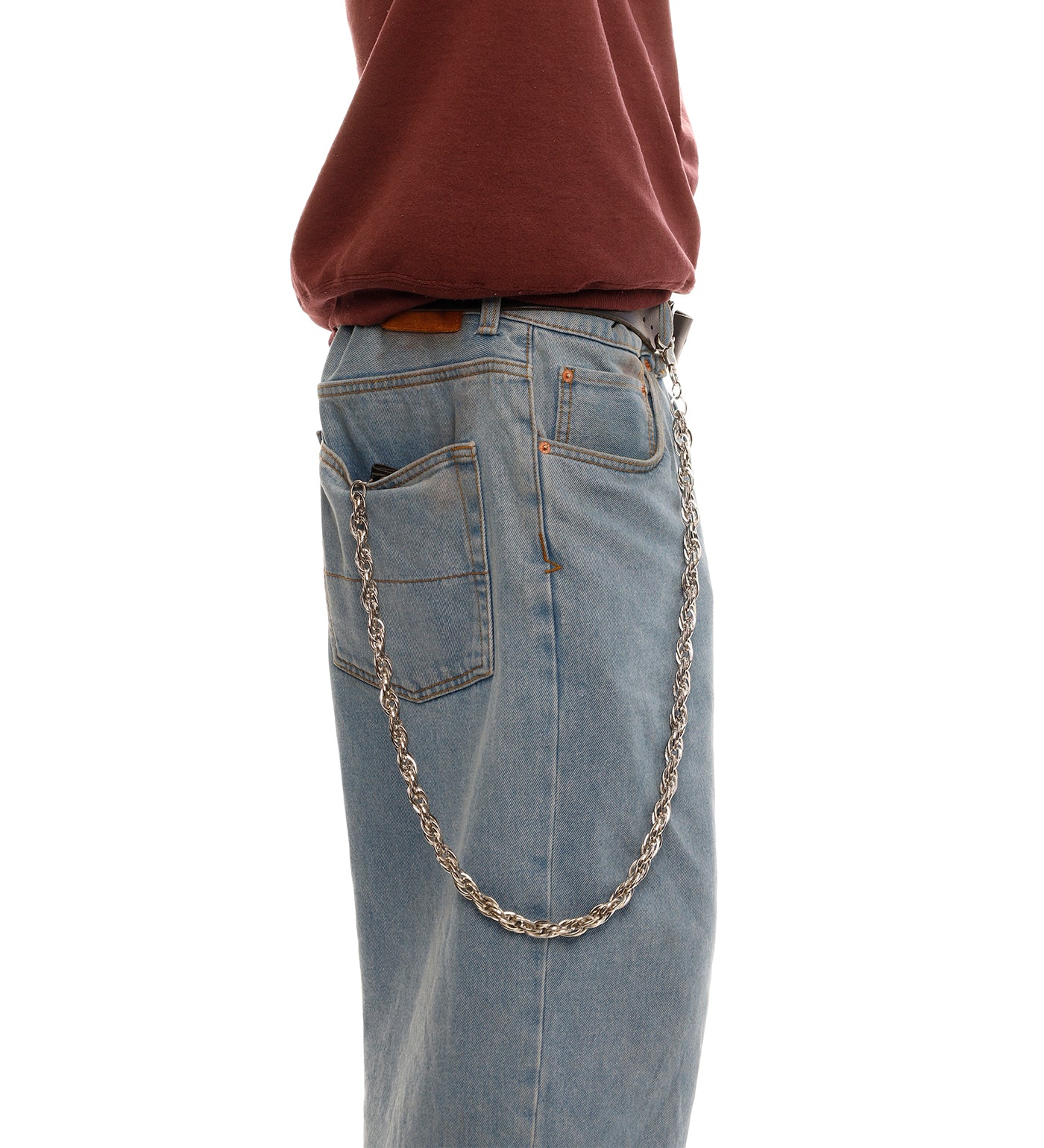 3 Rings Chain, Silver - Image 2