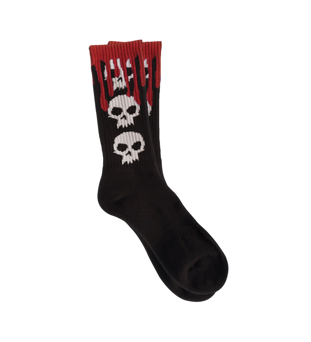3 Skulls Blood , Black/Red