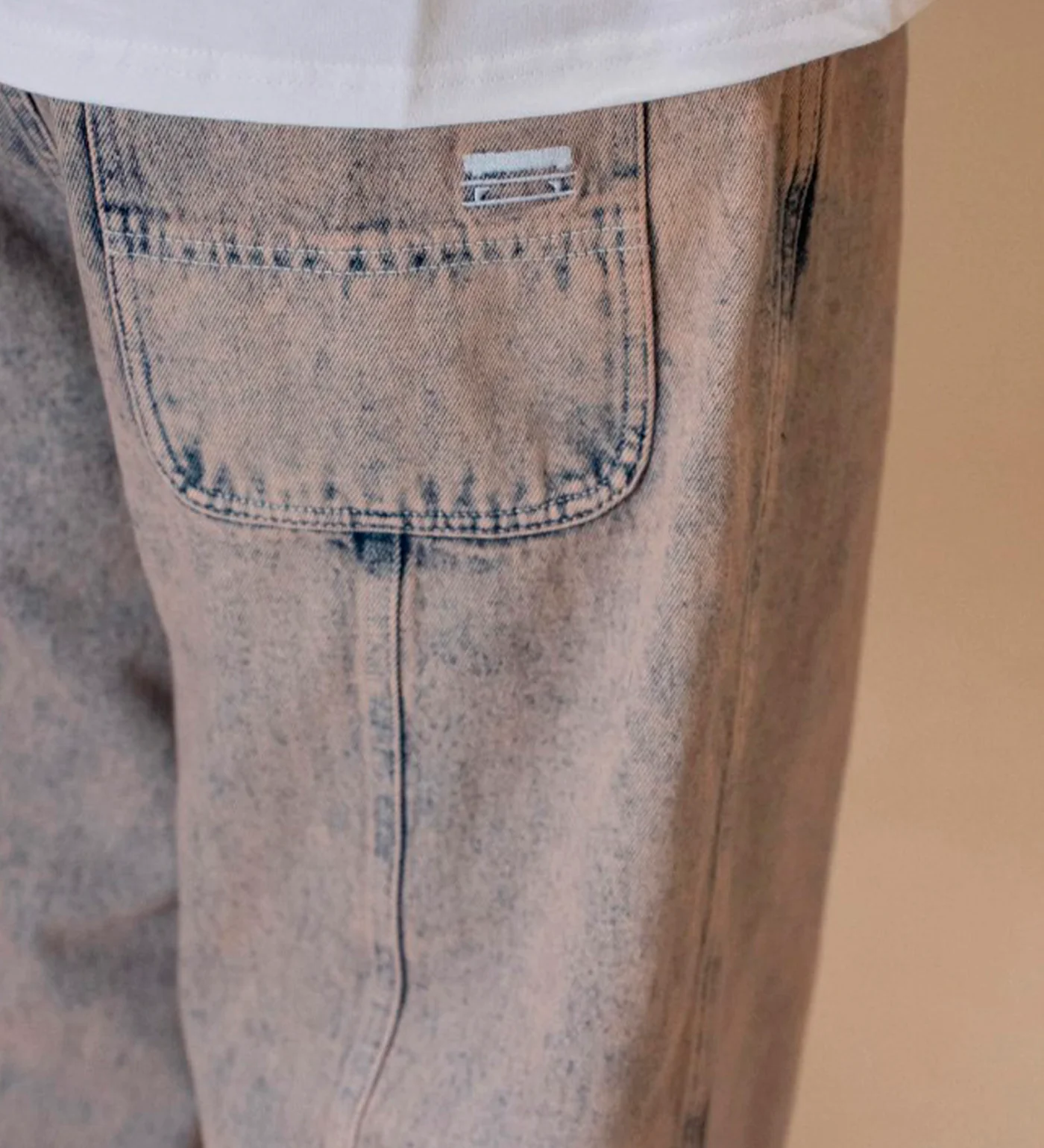 3 Stripes Dyed Denim, Grey - Image 4