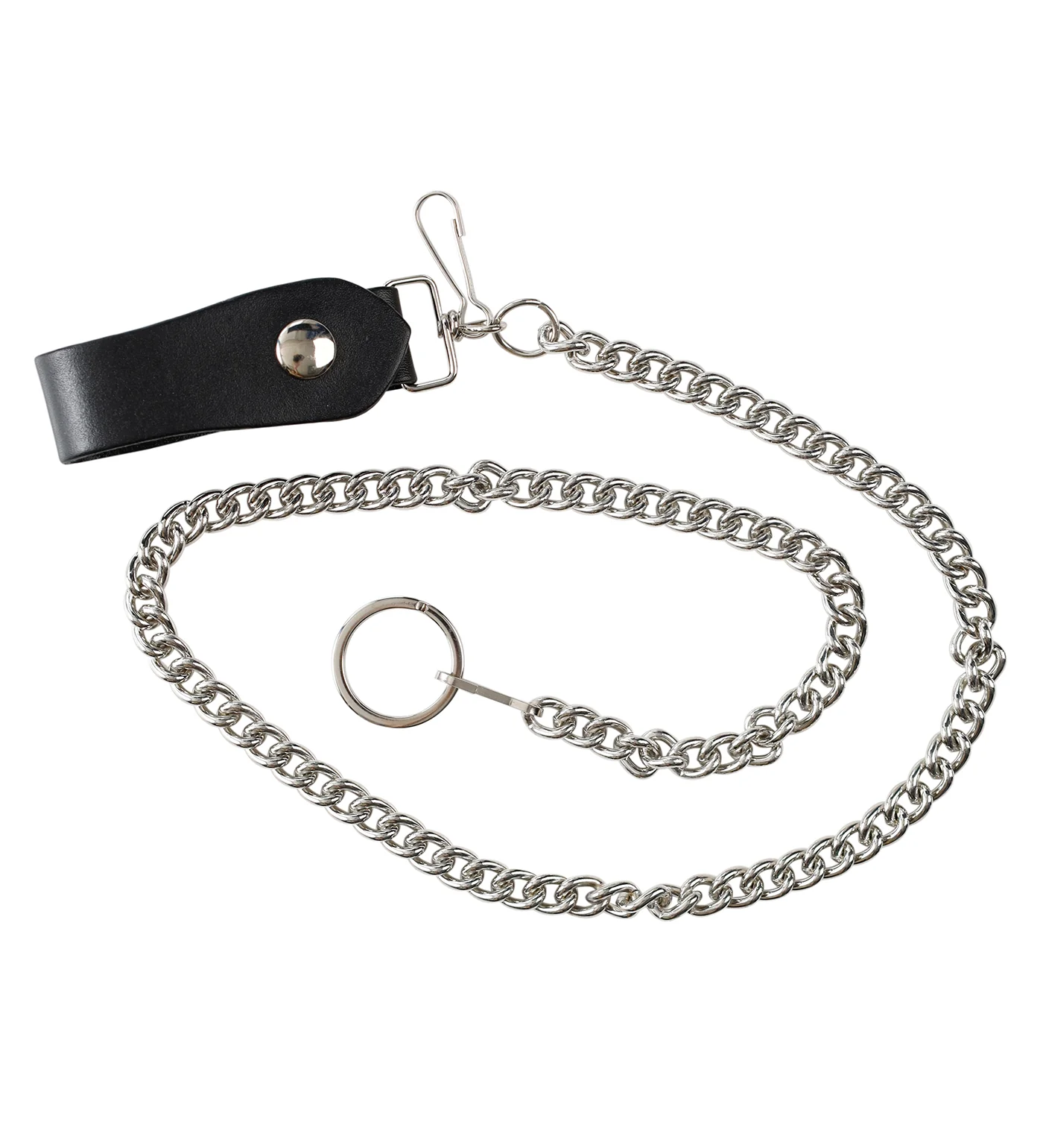 30" Wallet Chain K30, Black/Silver