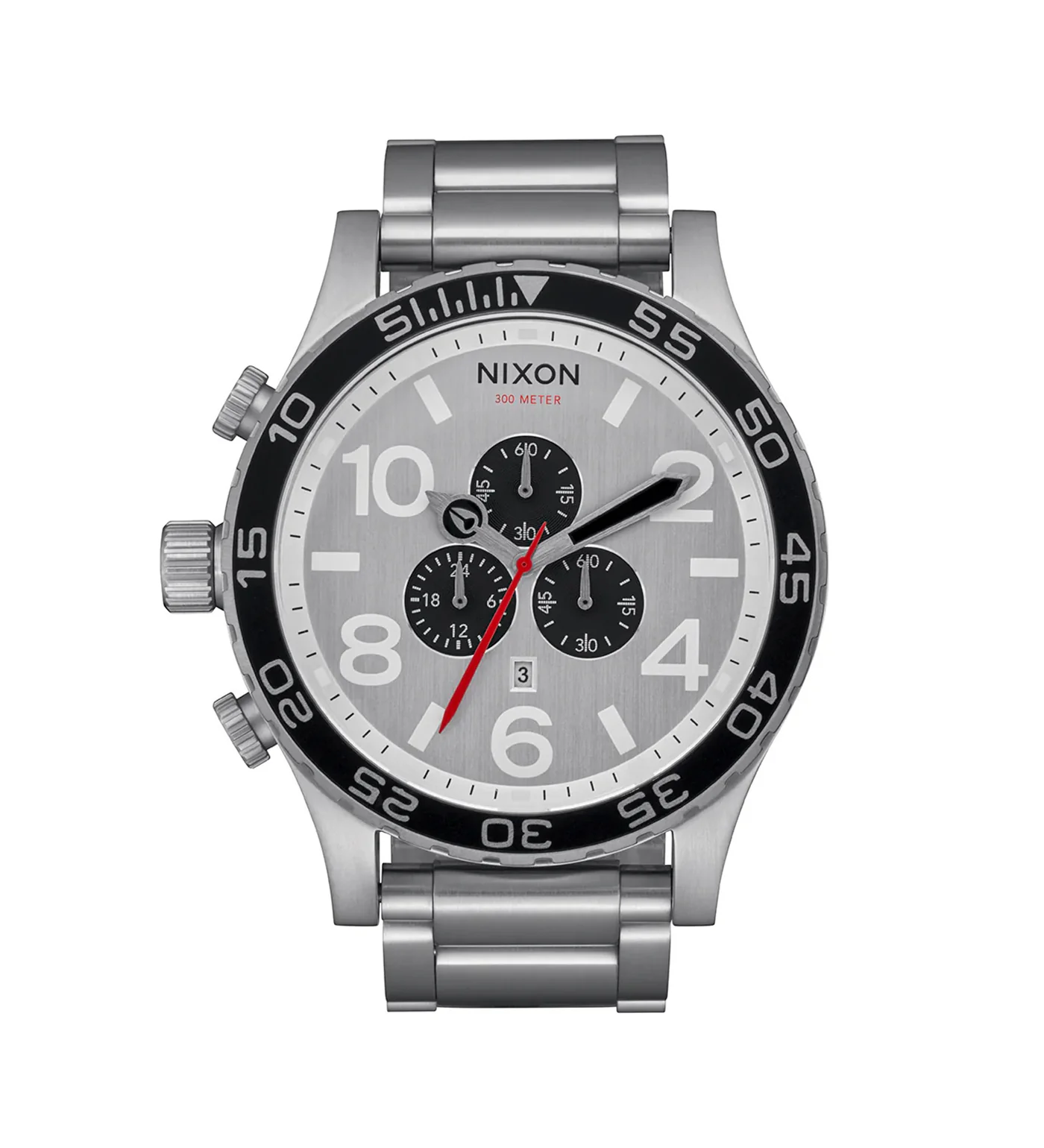 51-30 Chrono, All Silver/Black