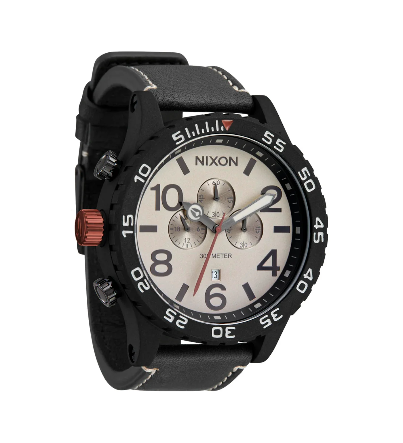 51-30 Chrono Leather, Black/Pumice/Charcoal - Image 2