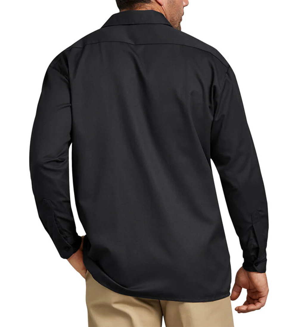 574 L/S Button, Black - Image 2