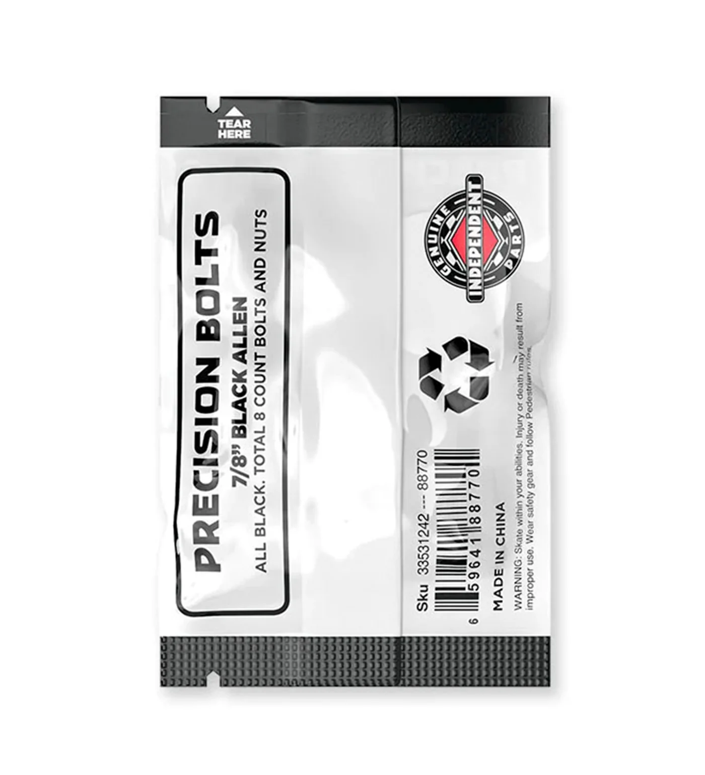 7/8" Allen, Black - Image 2