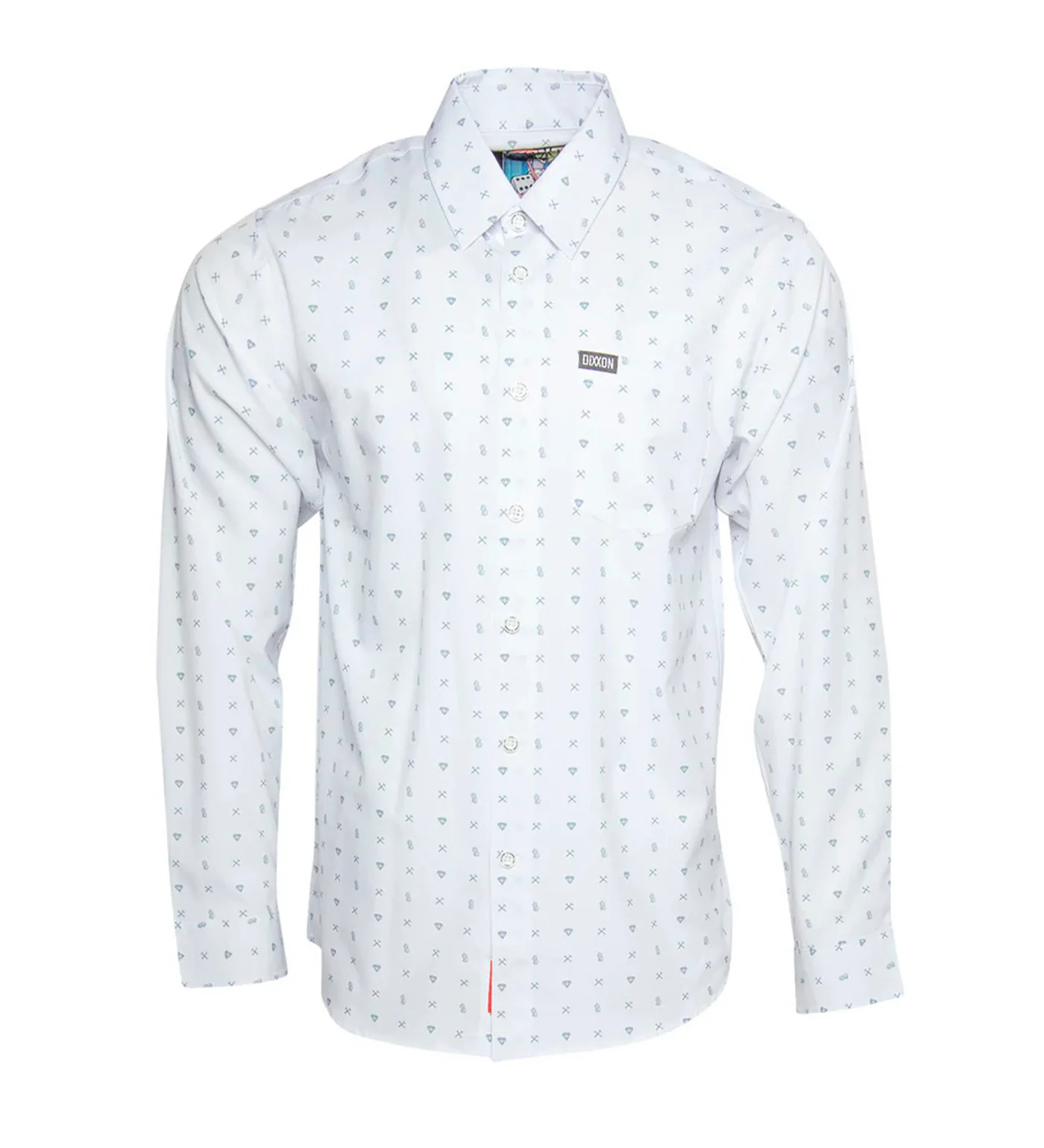 702 Party L/S, White