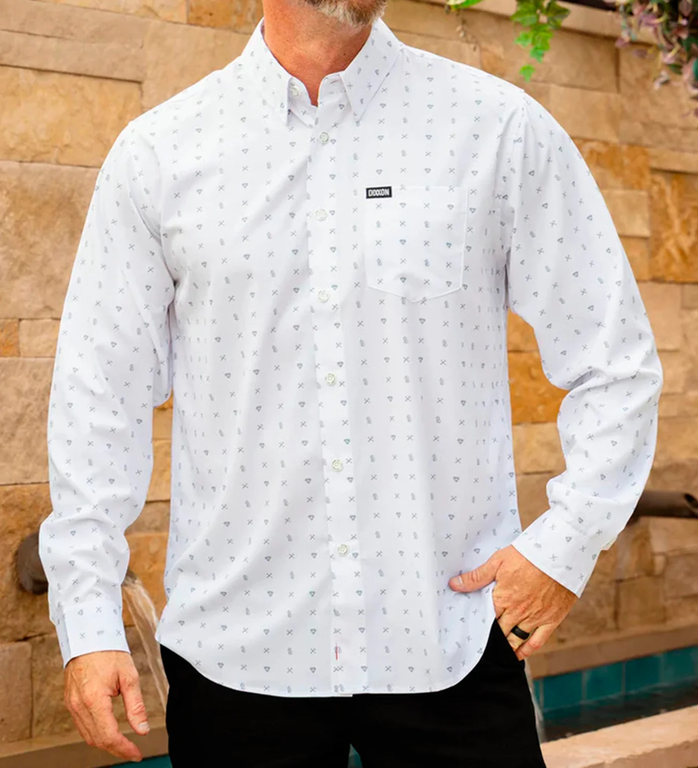 702 Party L/S, White - Image 4