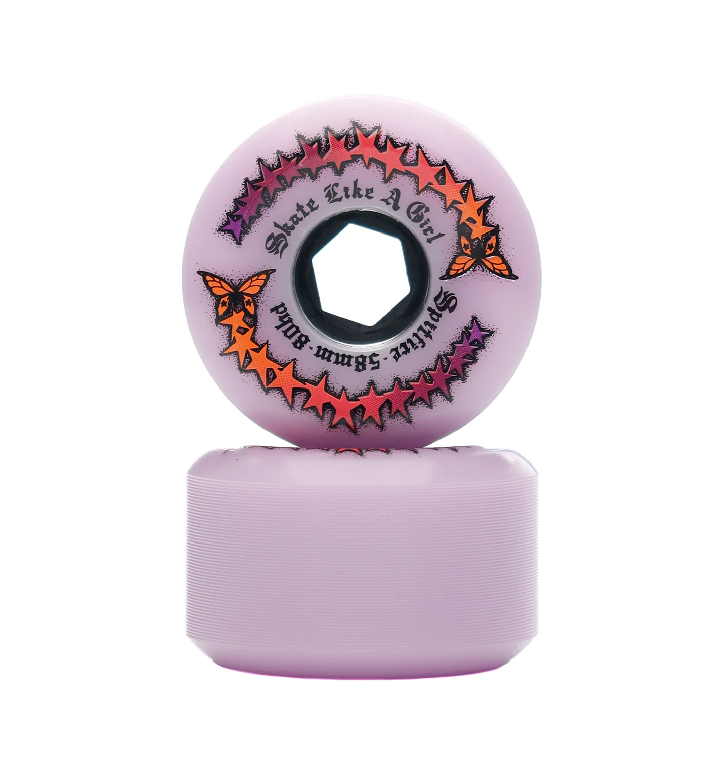 80HD Skate Like A Girl Conical Full, Purple