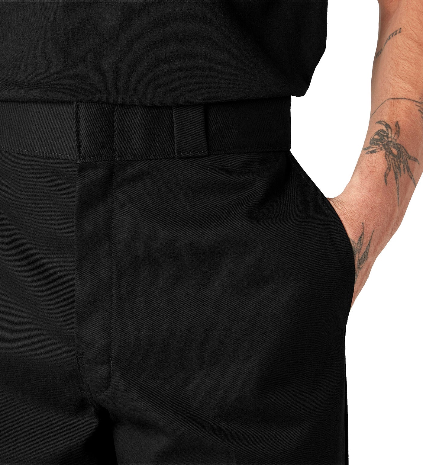 85283 Loose Fit Double Knee, Black - Image 4