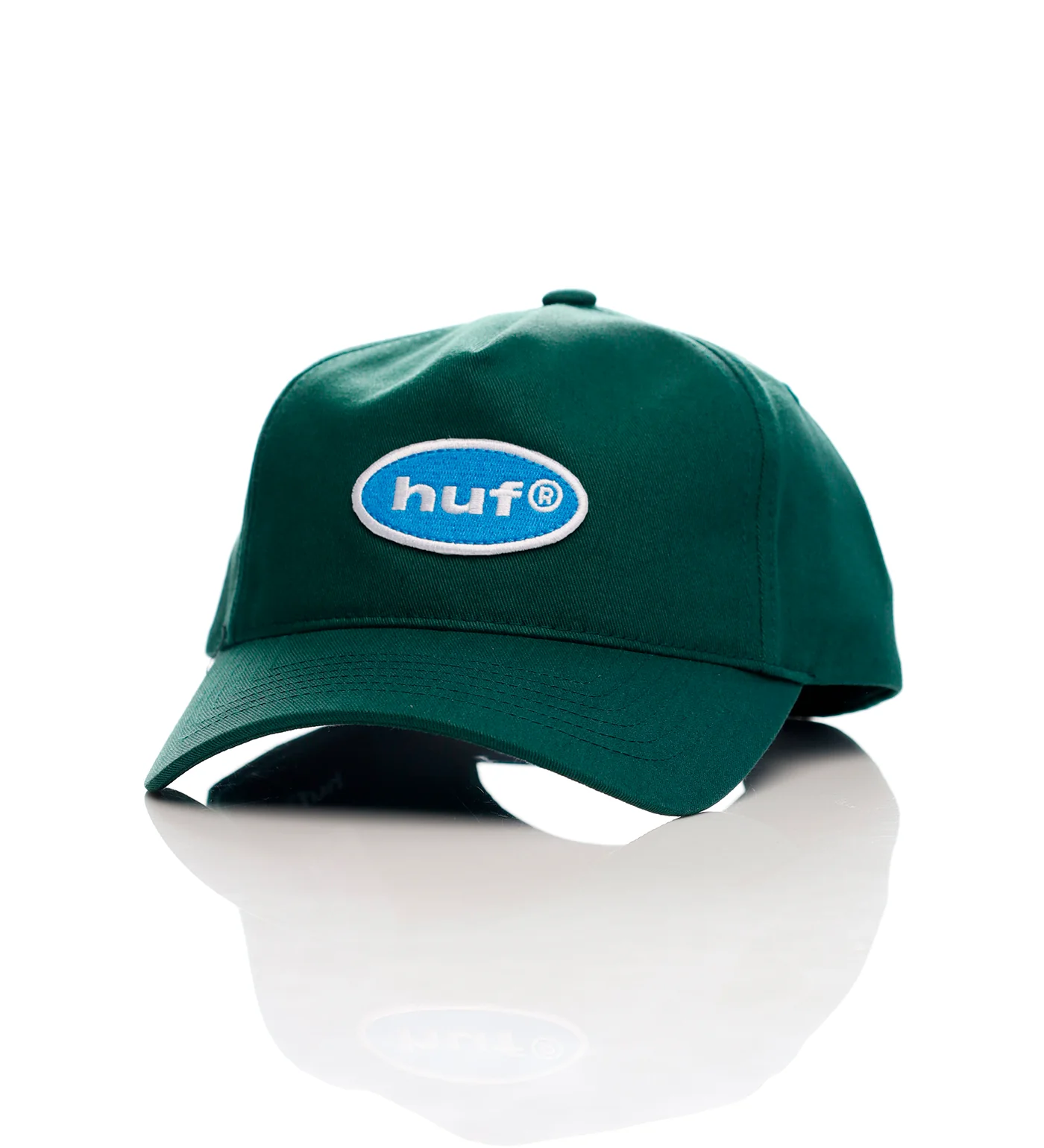 89 Oval 5-Panel Snapback, Forest Green