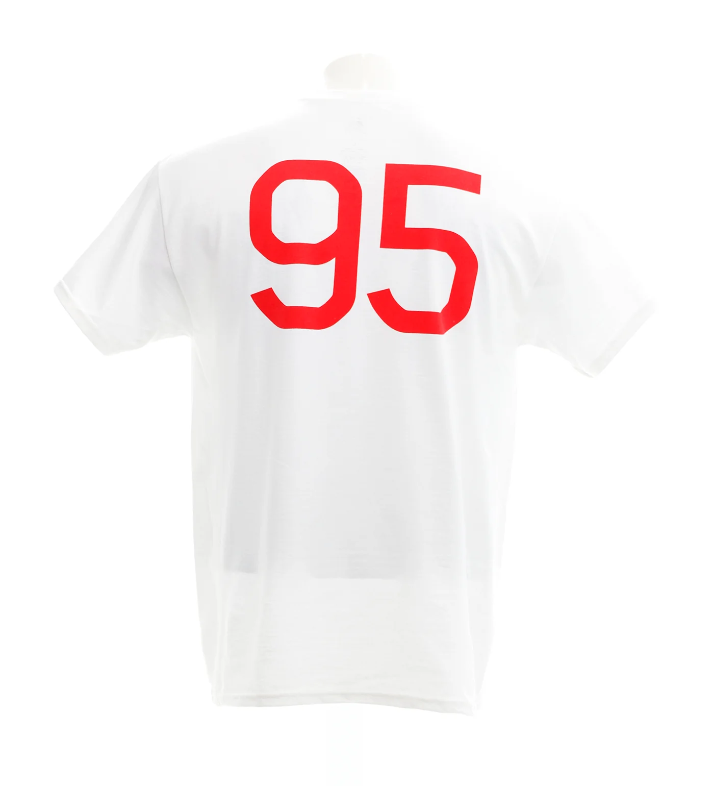 95 Tee, White/Red - Image 2