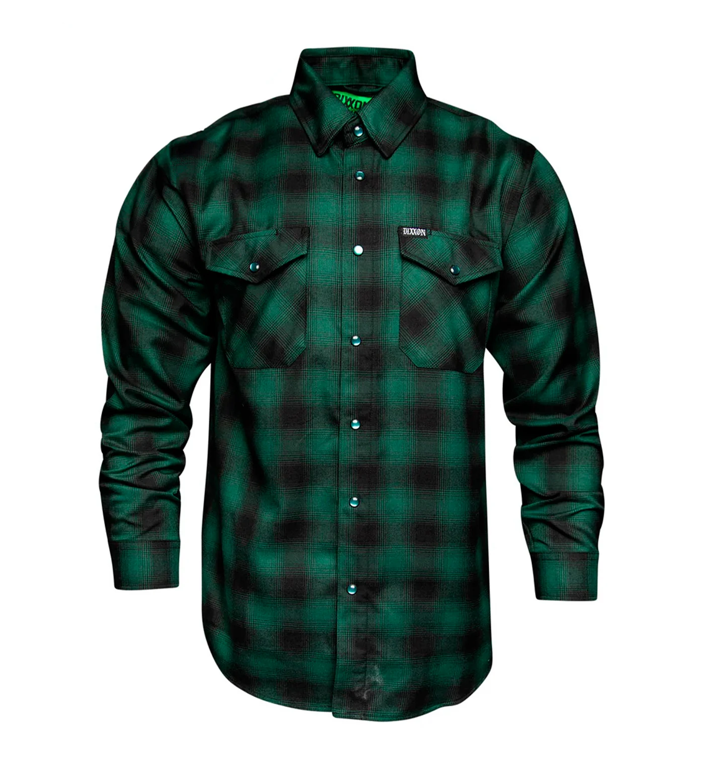 Absinthe Heritage Flannel, Green/Black
