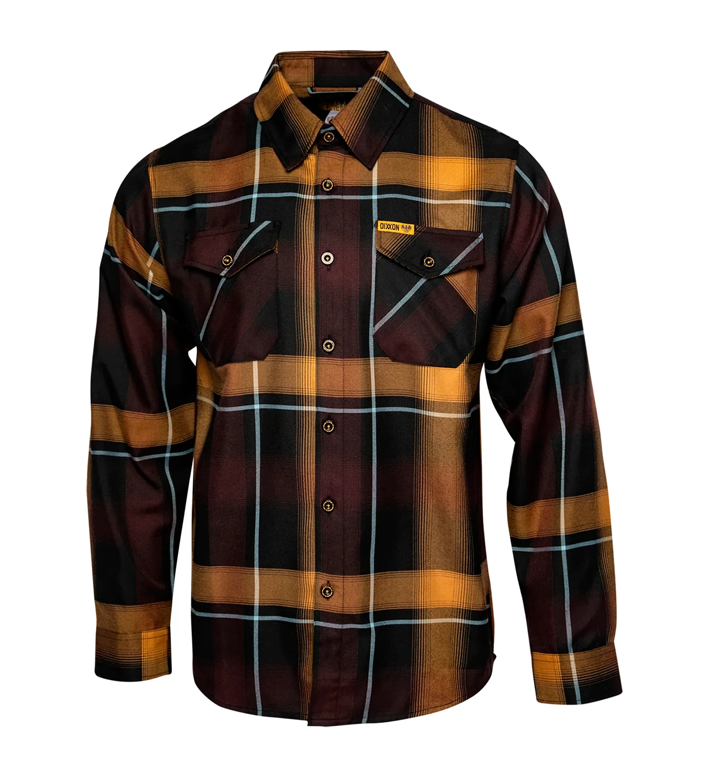 ADTR What Separates Me From You Flannel, Red/Gold/Black