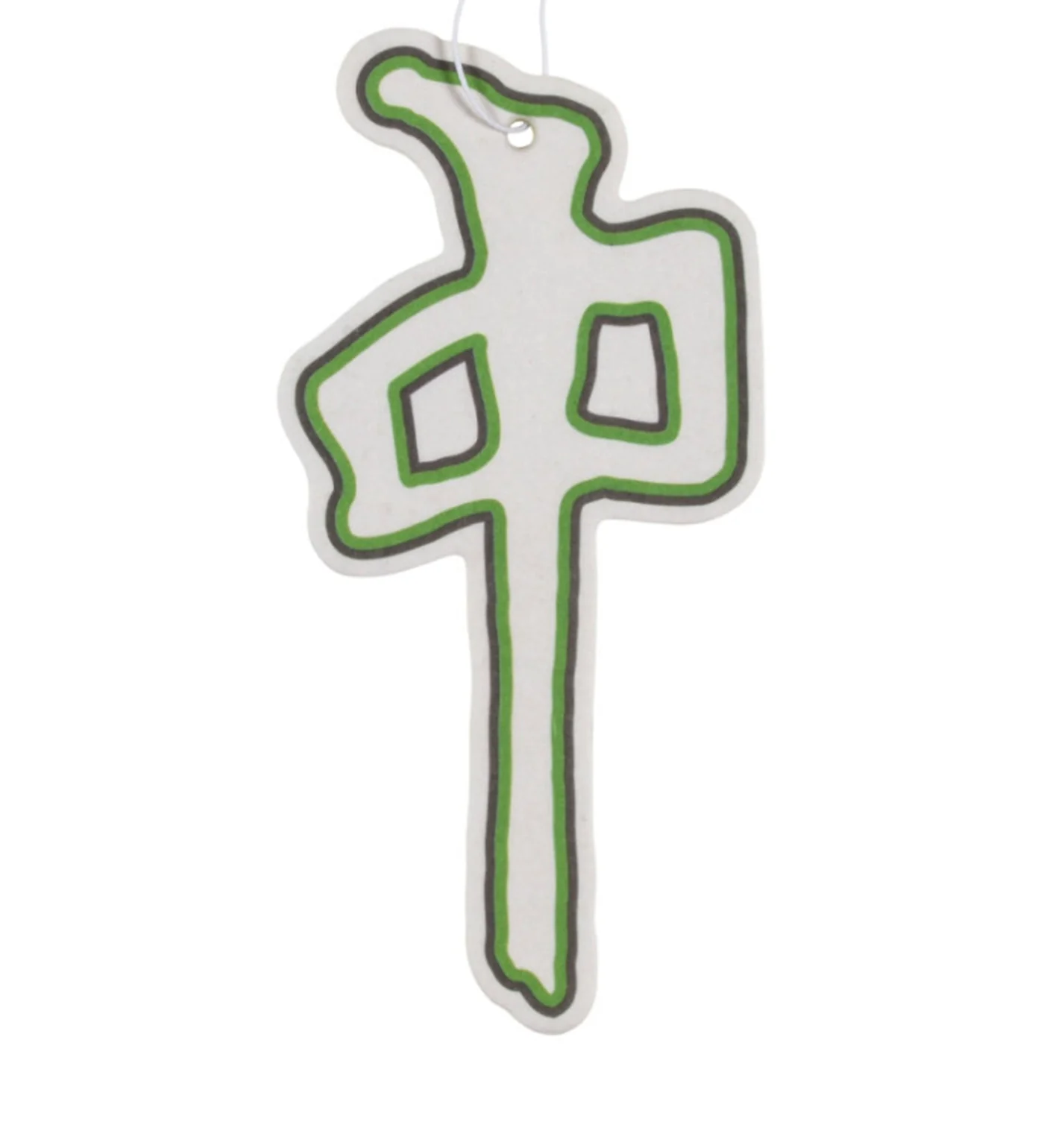 Air Freshener, Safety Green/black
