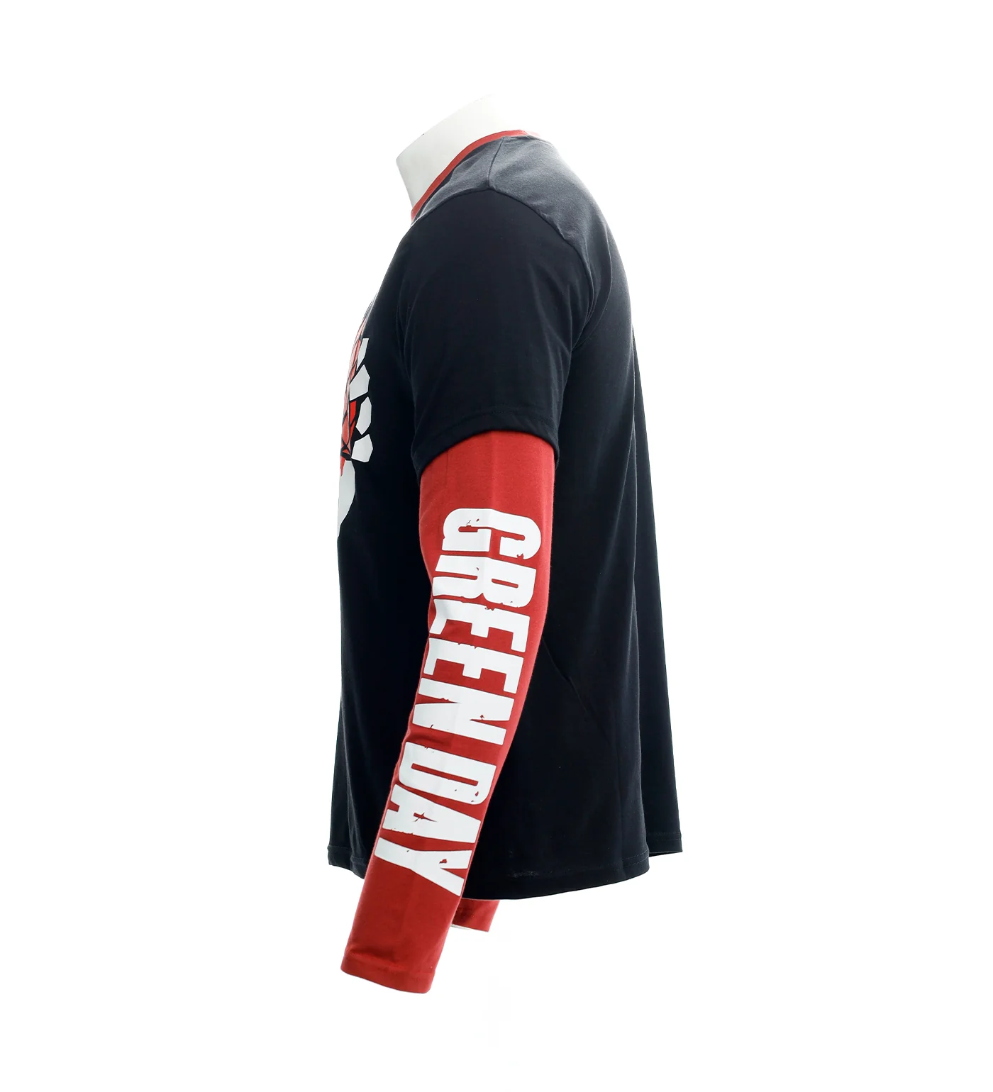 American Idiot L/S, Brick Red/Black - Image 2
