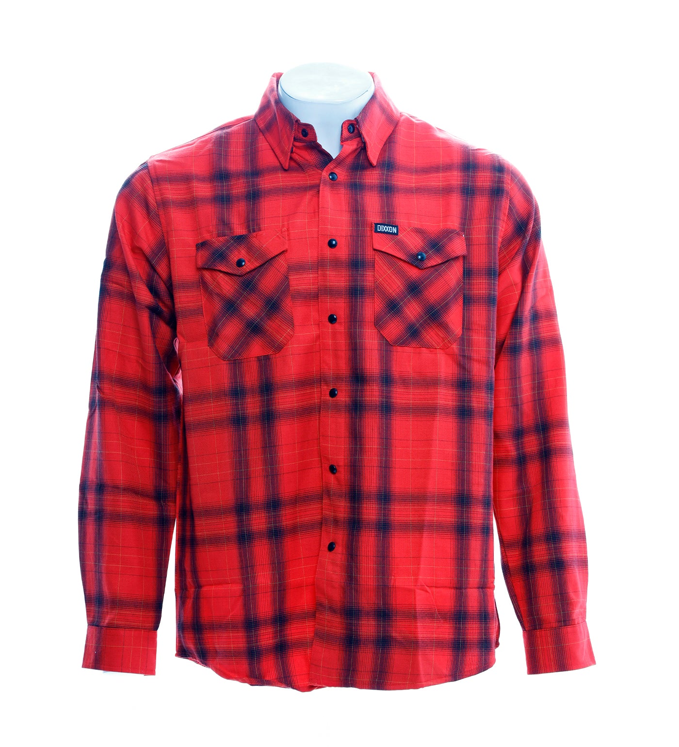 Amp'd Flannel, Red/Black