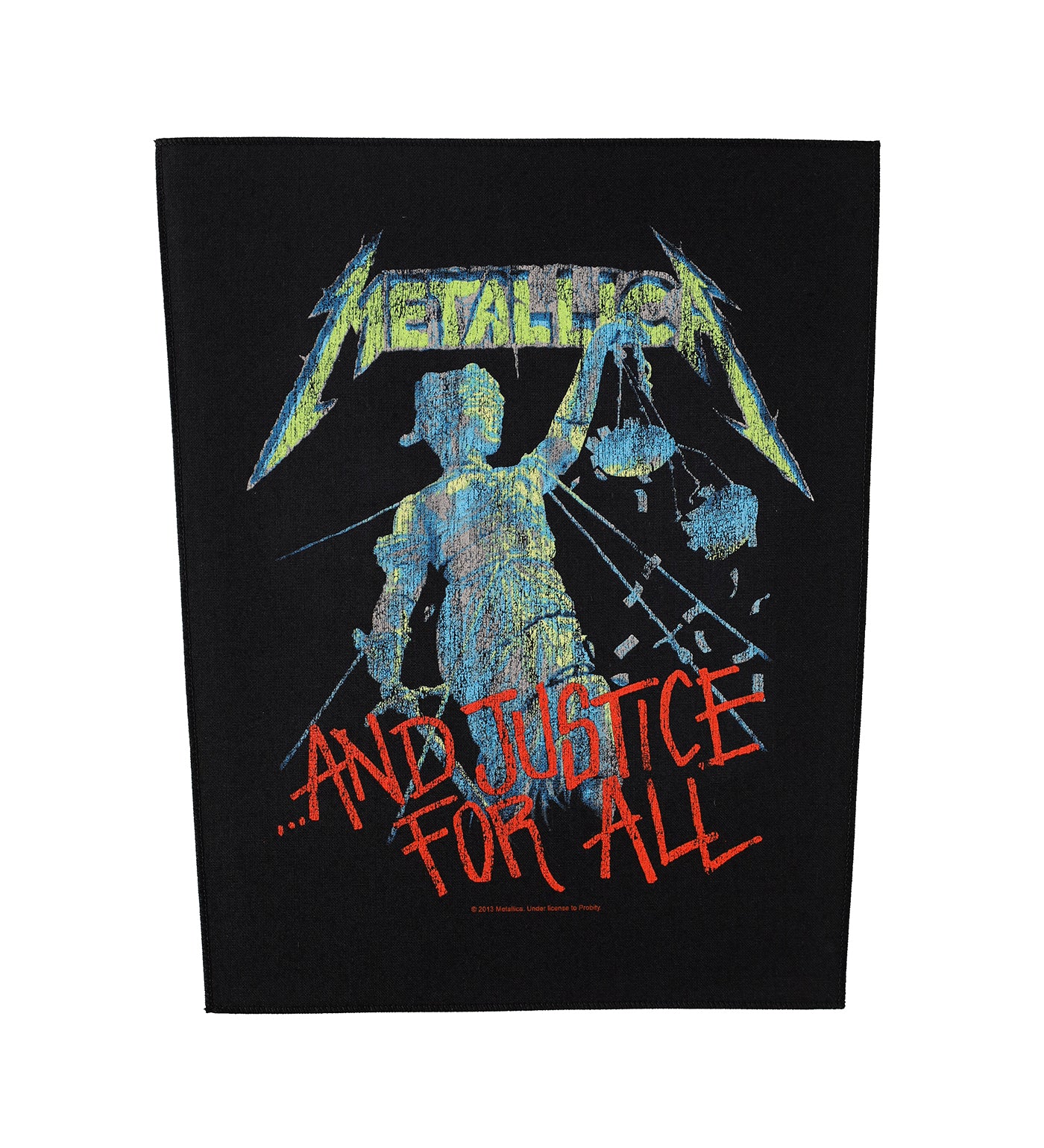 And Justice For All Backpatch, Black