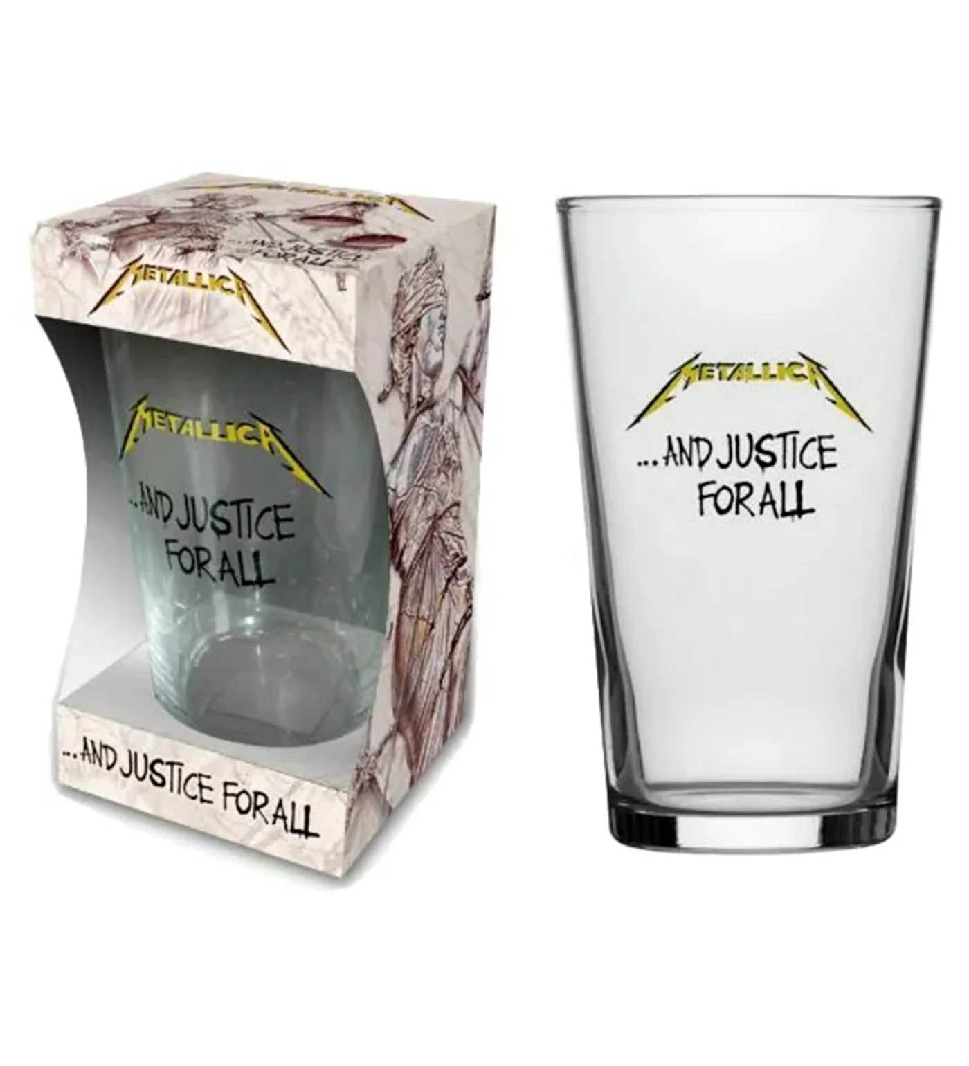 And Justice For All, Pint Glass