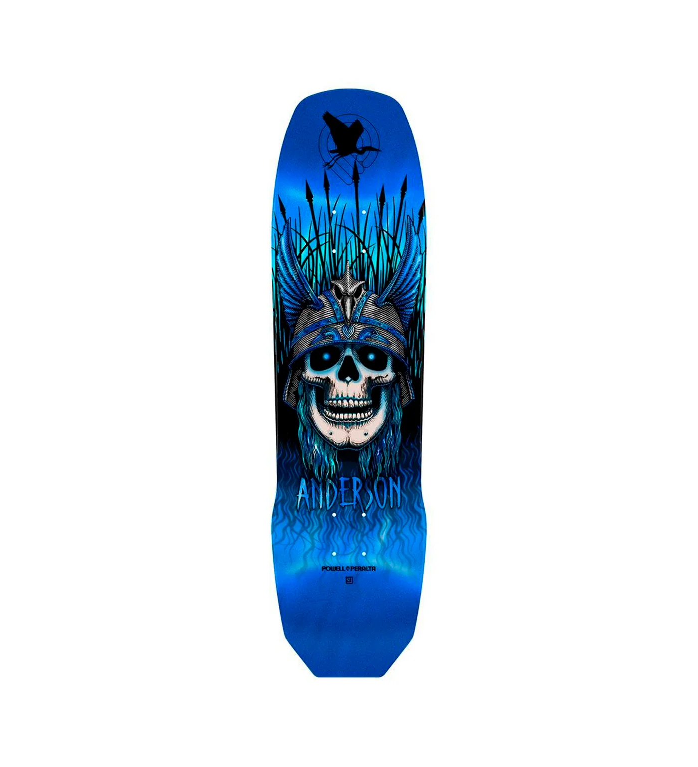 Andy Anderson '4' Heron, Blue Foil