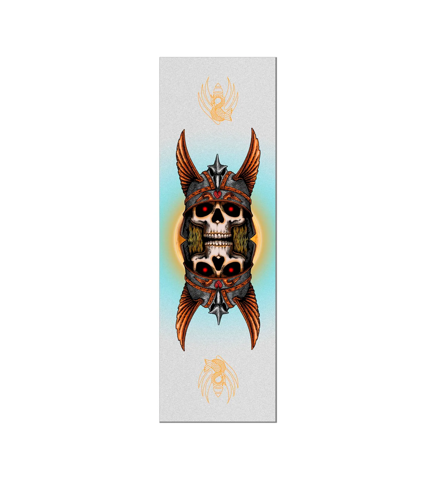 Andy Anderson Skull Egg CLEAR Grip Tape Sheet - 10.5 x 33