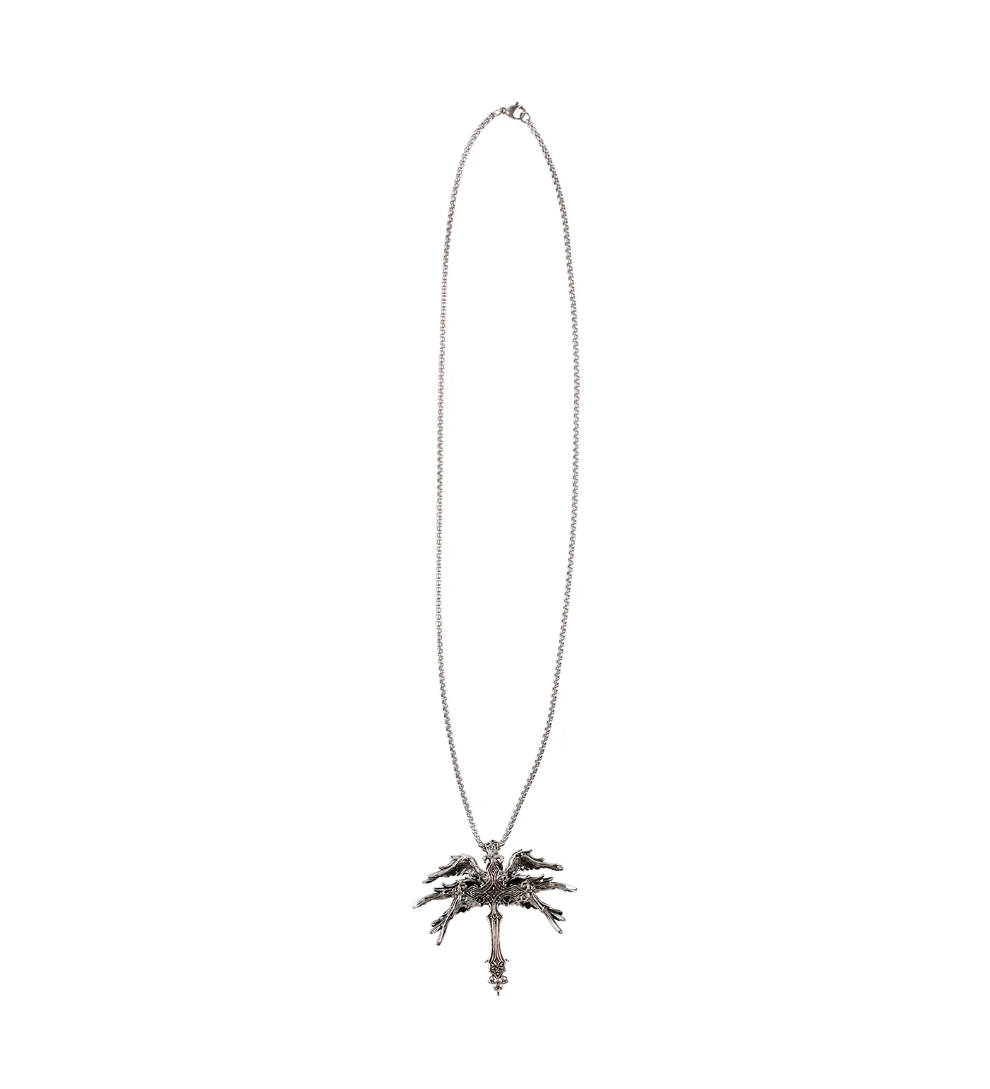 Angel Wings Cross, Silver(2A) - Image 3