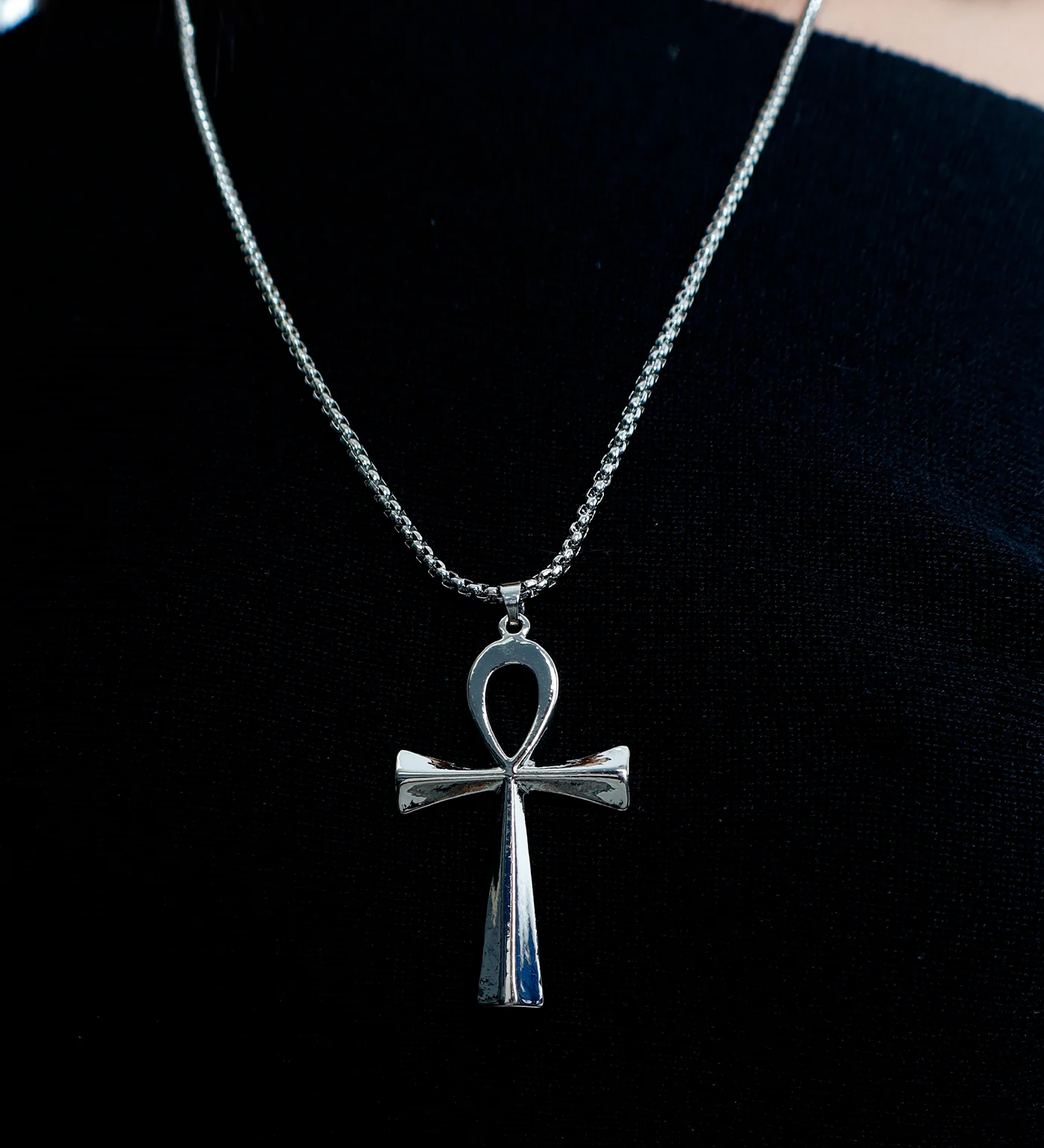 Big Ankh Cross, Silver(2A) - Image 4