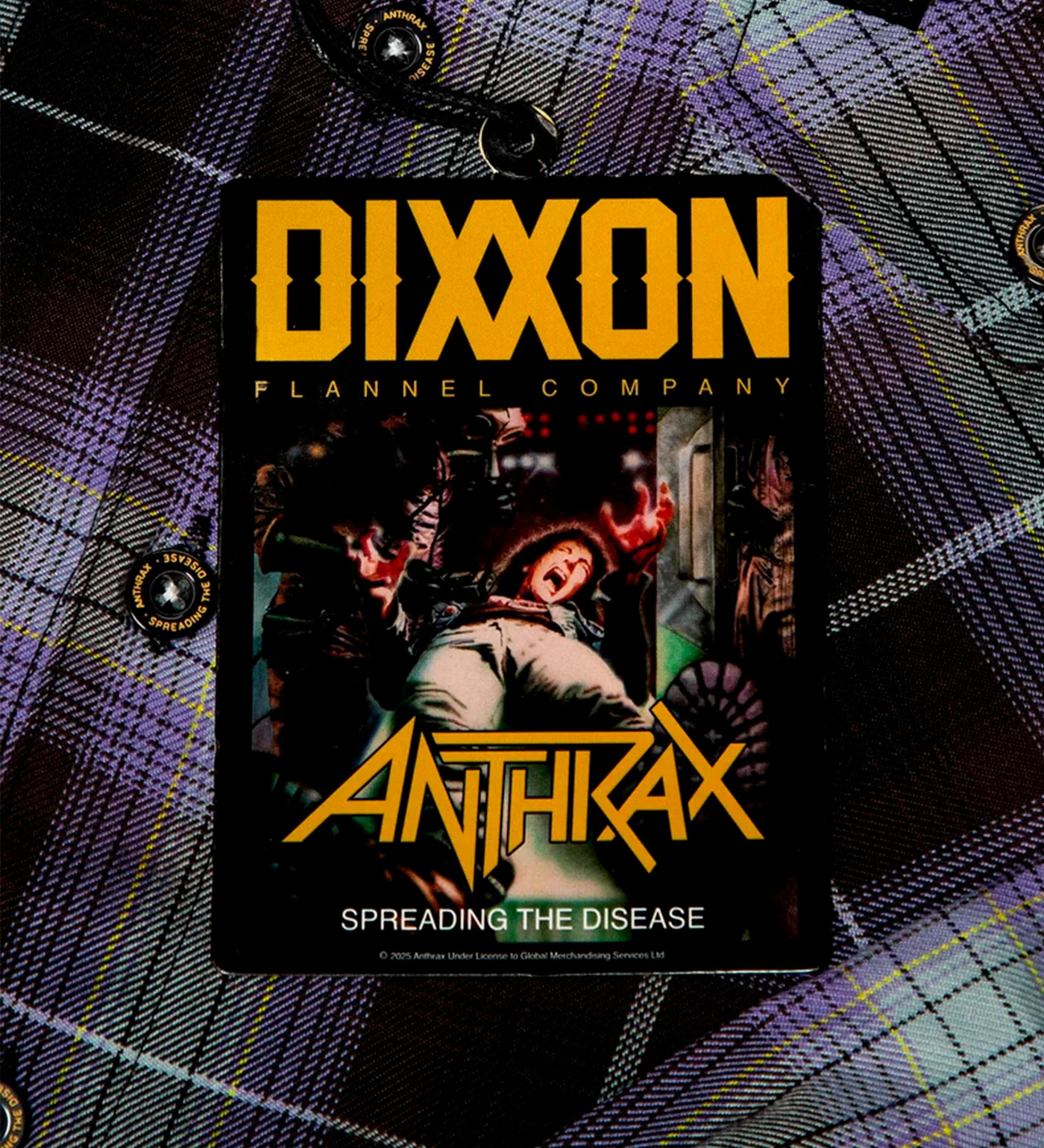 Anthrax Speading The Disease, Black/Purple - Image 3