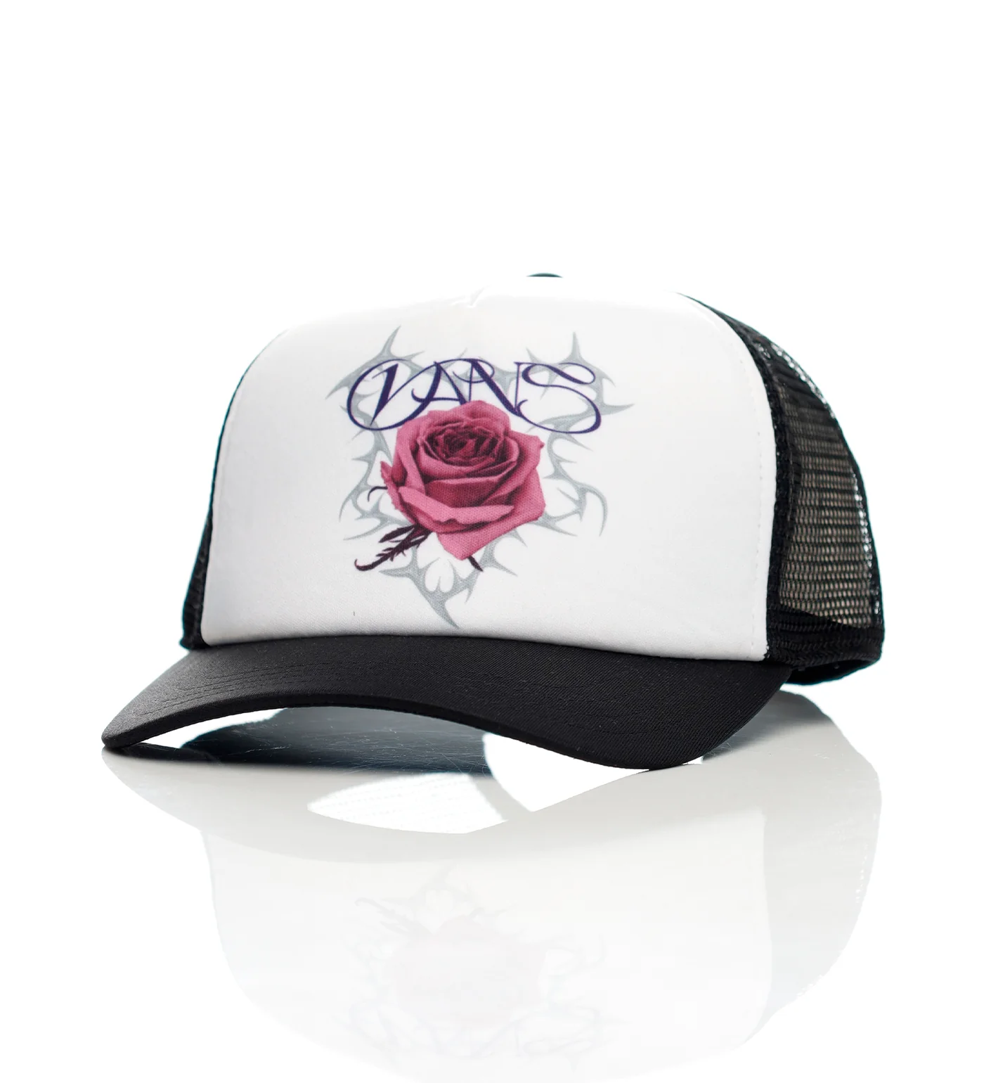 Art Trucker, White/Black