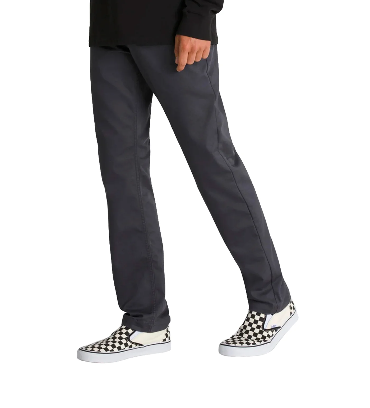 Authentic Chino Slim Pant, Asphalt - Image 3