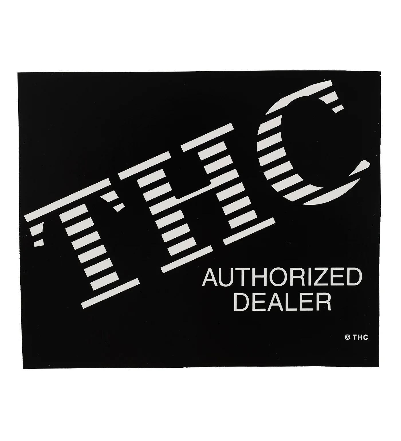 Authorized Dealer, Black (A)