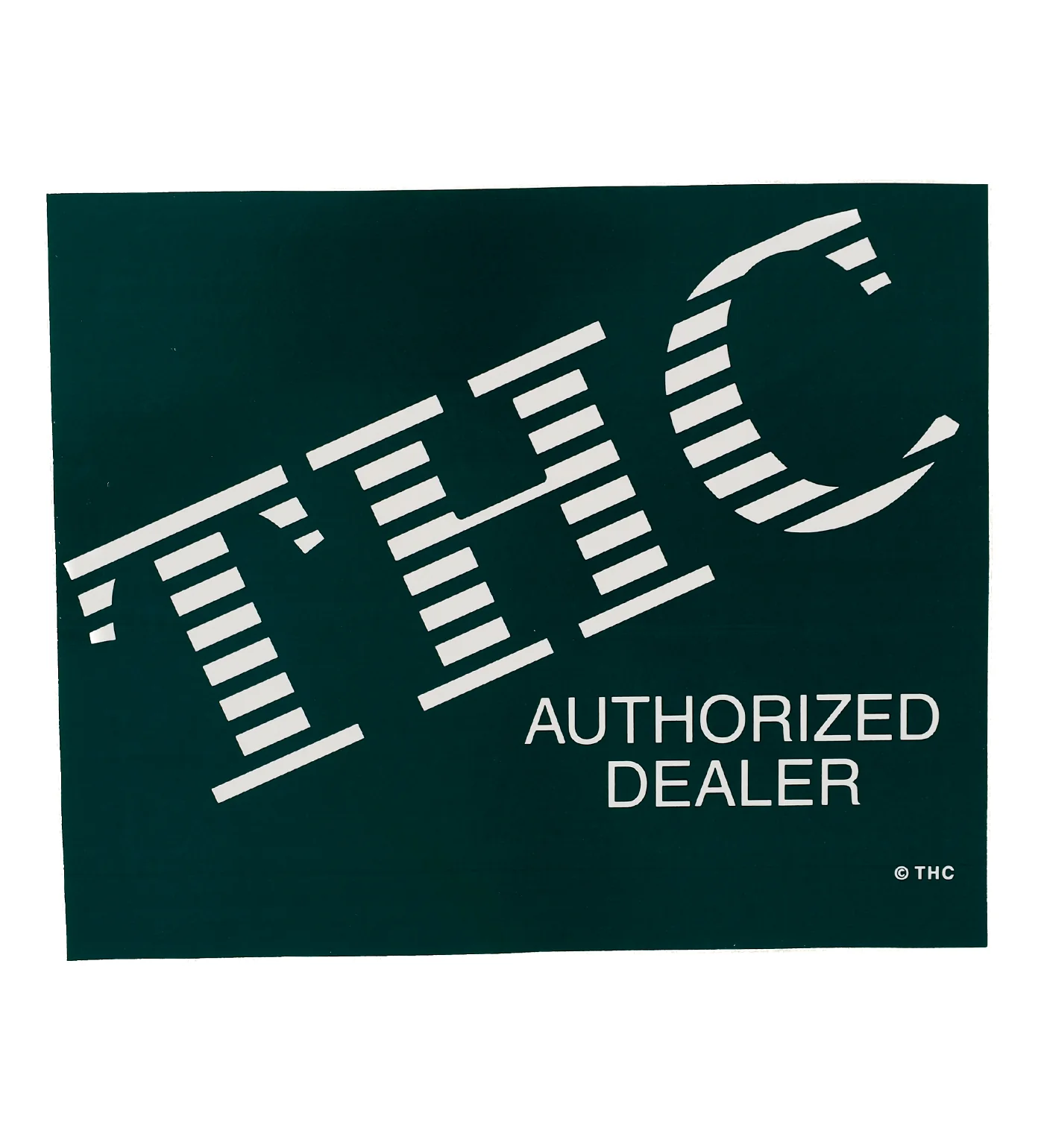 Authorized Dealer, Forest Green (A)