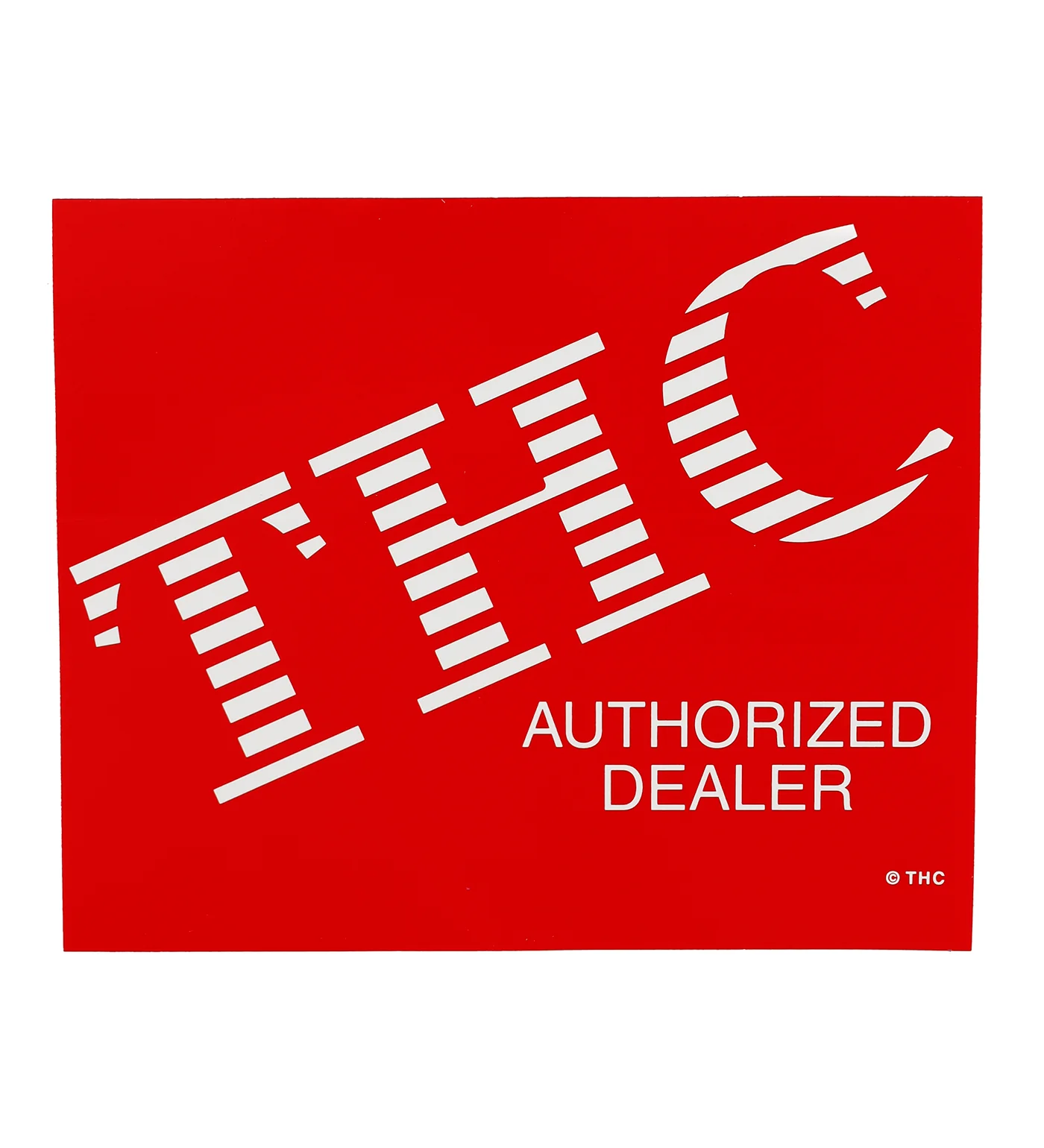 Authorized Dealer, Red (A)