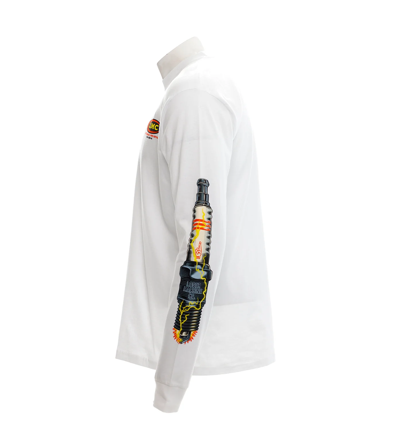 Auto Parts L/S, White - Image 3
