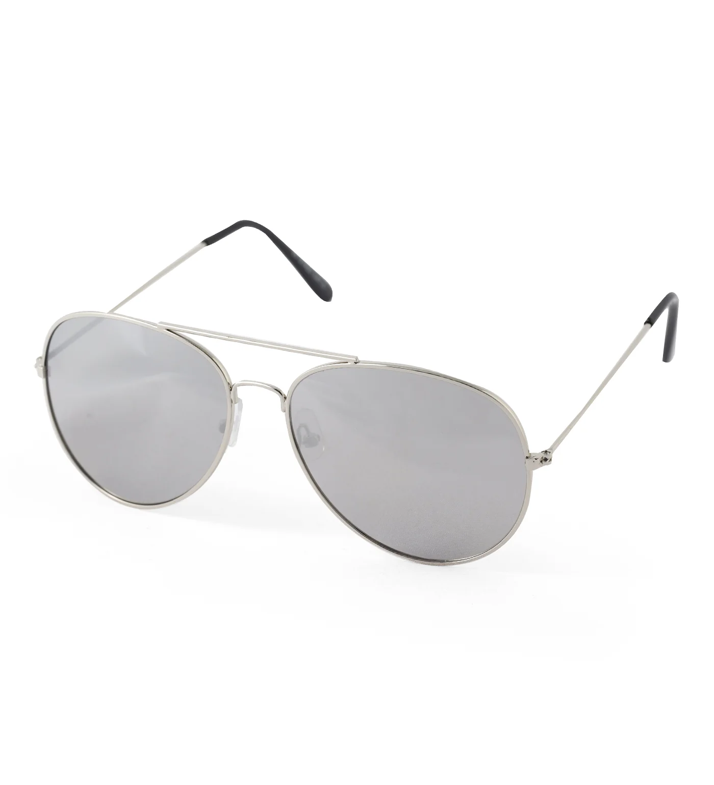 Aviator, Silver/Silver Mirror