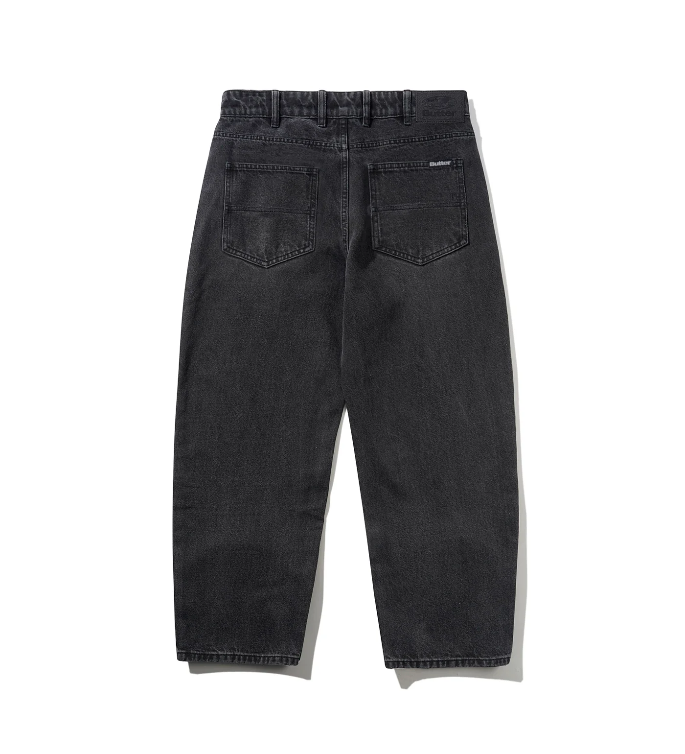 Baggy Denim, Distressed Black - Image 2