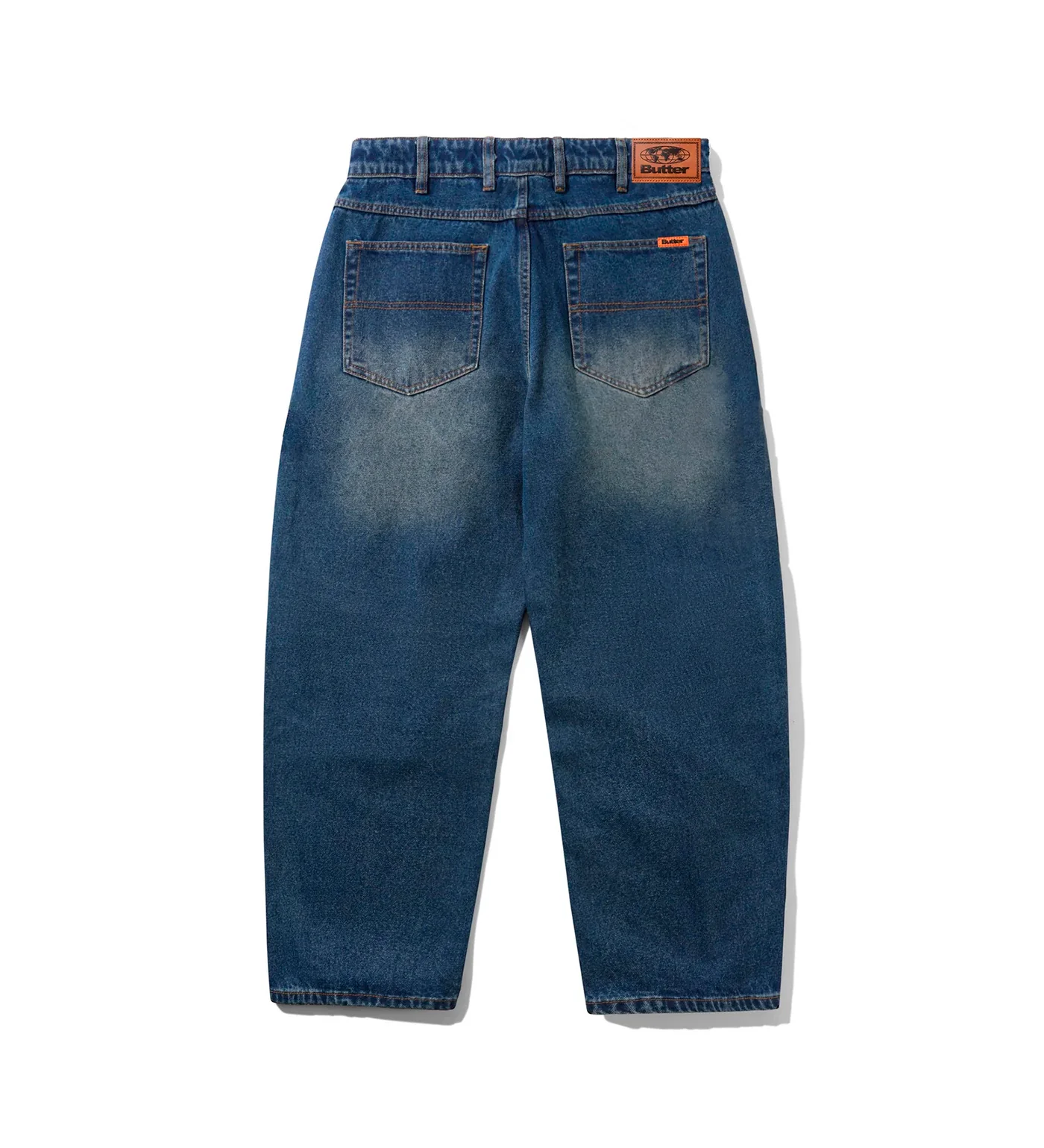 Baggy Denim, Distressed Indigo - Image 2