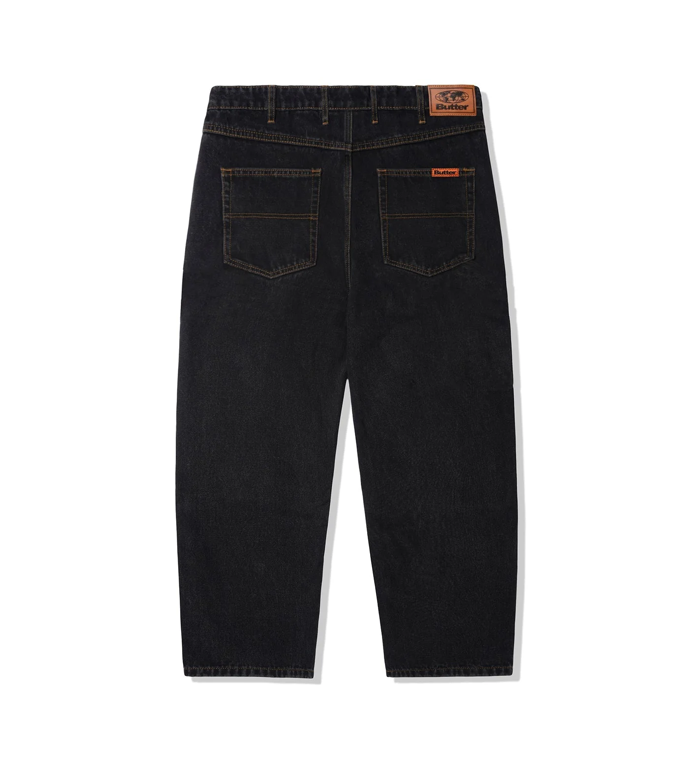 Baggy Denim, Washed Black - Image 2