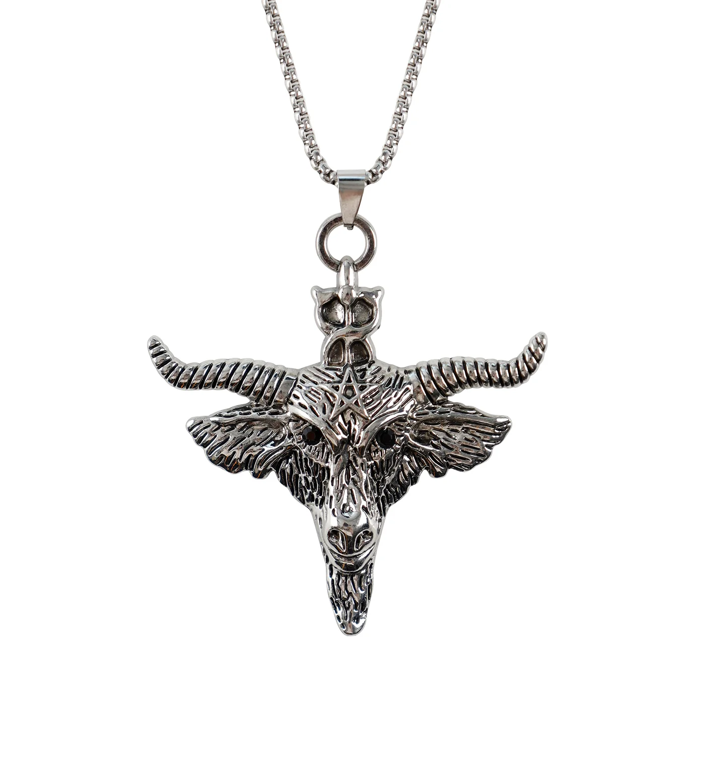 Baphomet Head (2E), Silver