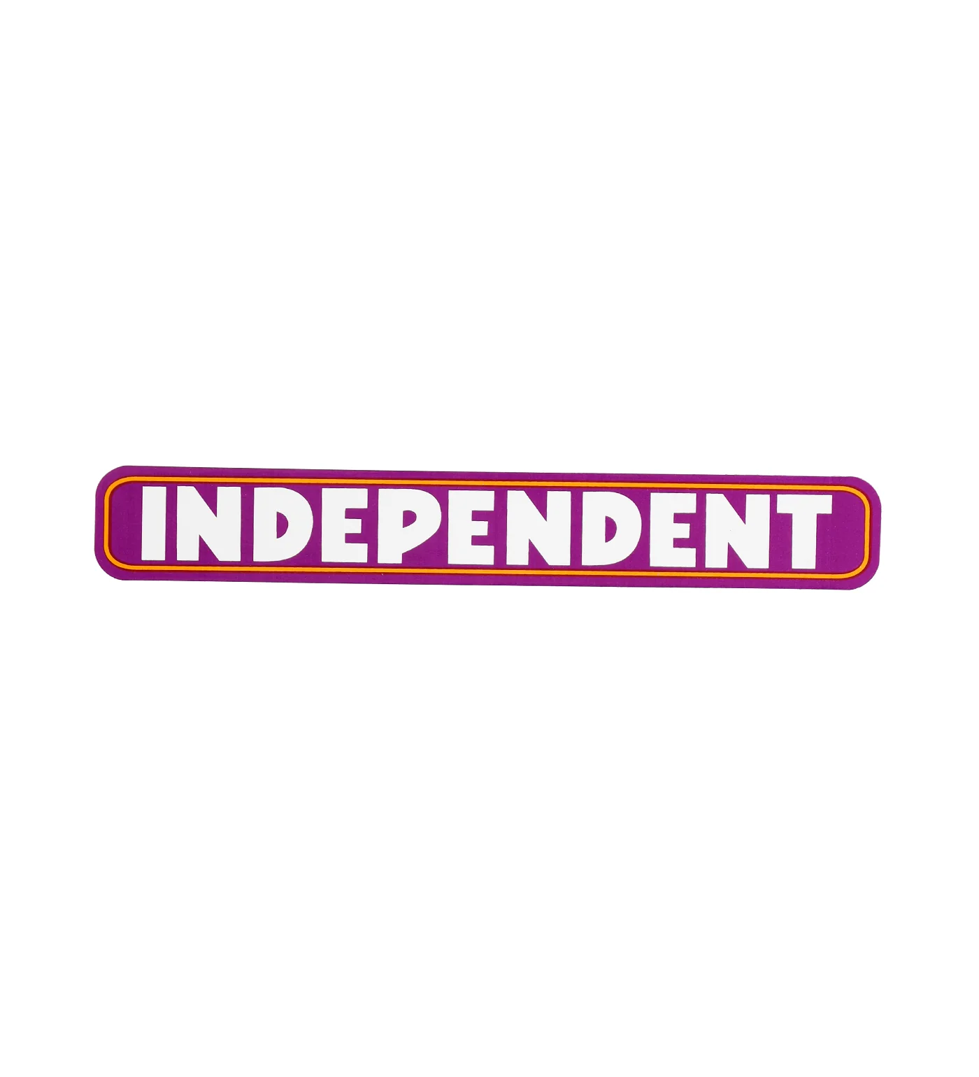 Bar Logo Medium, Purple/Orange/White
