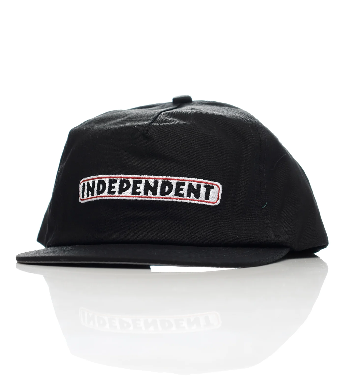 Bar Logo Snapback, Black