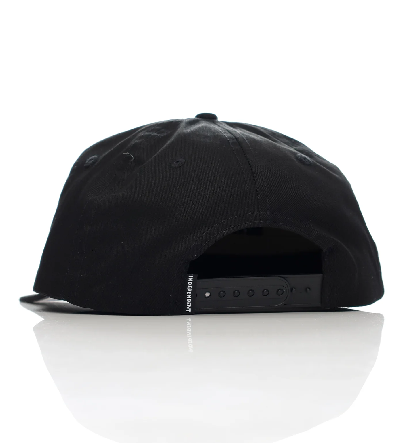 Bar Logo Snapback, Black - Image 2
