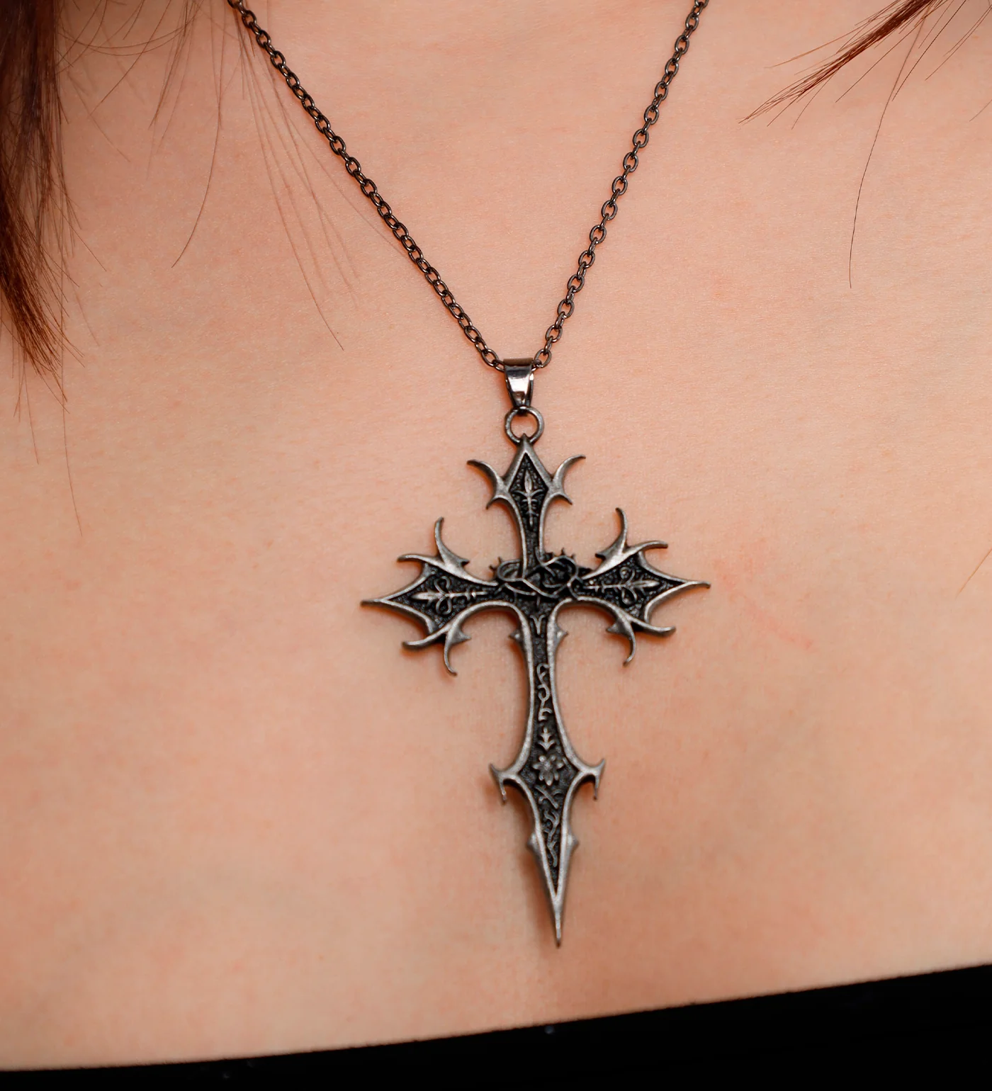 Barbed Cross, Black Metal (2A) - Image 5