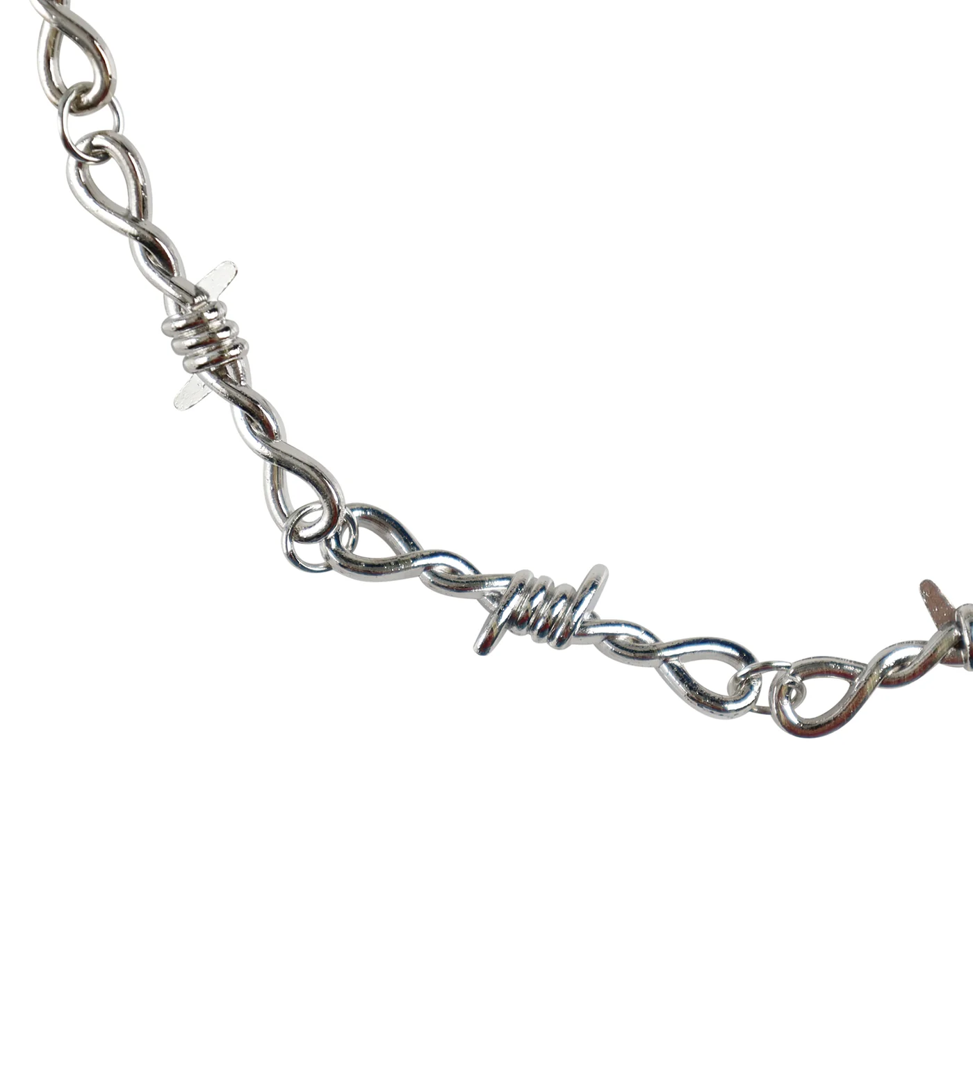 Barbed Wire 20 inch, Silver(2E) - Image 2